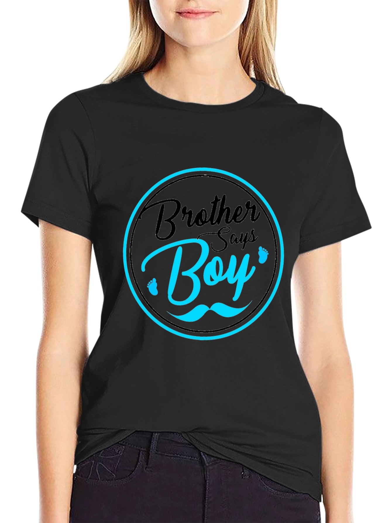 Brother Says Boy T-Shirt - Baby Shower