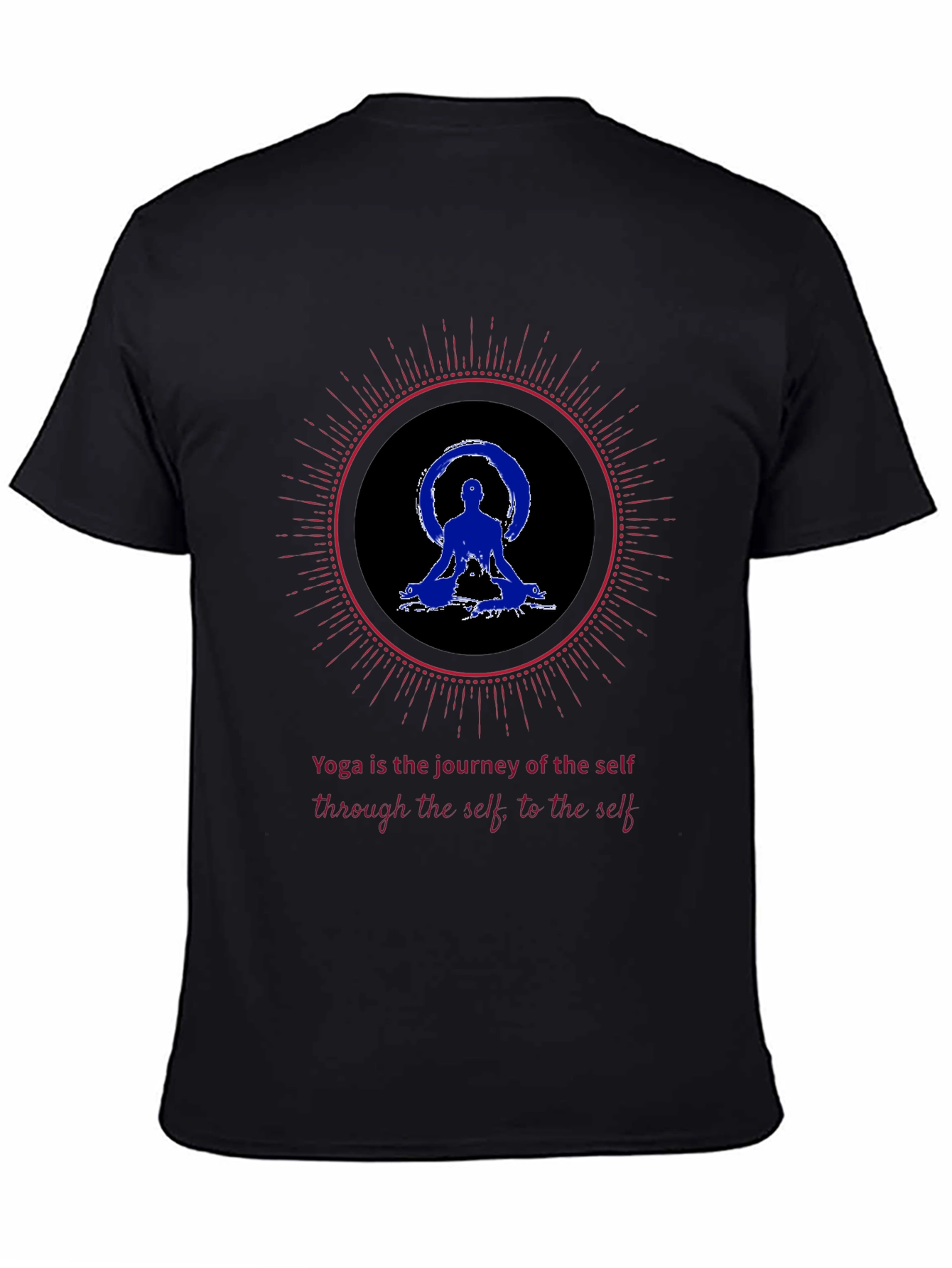 Yoga Journey Graphic Tee - Meditate in Style