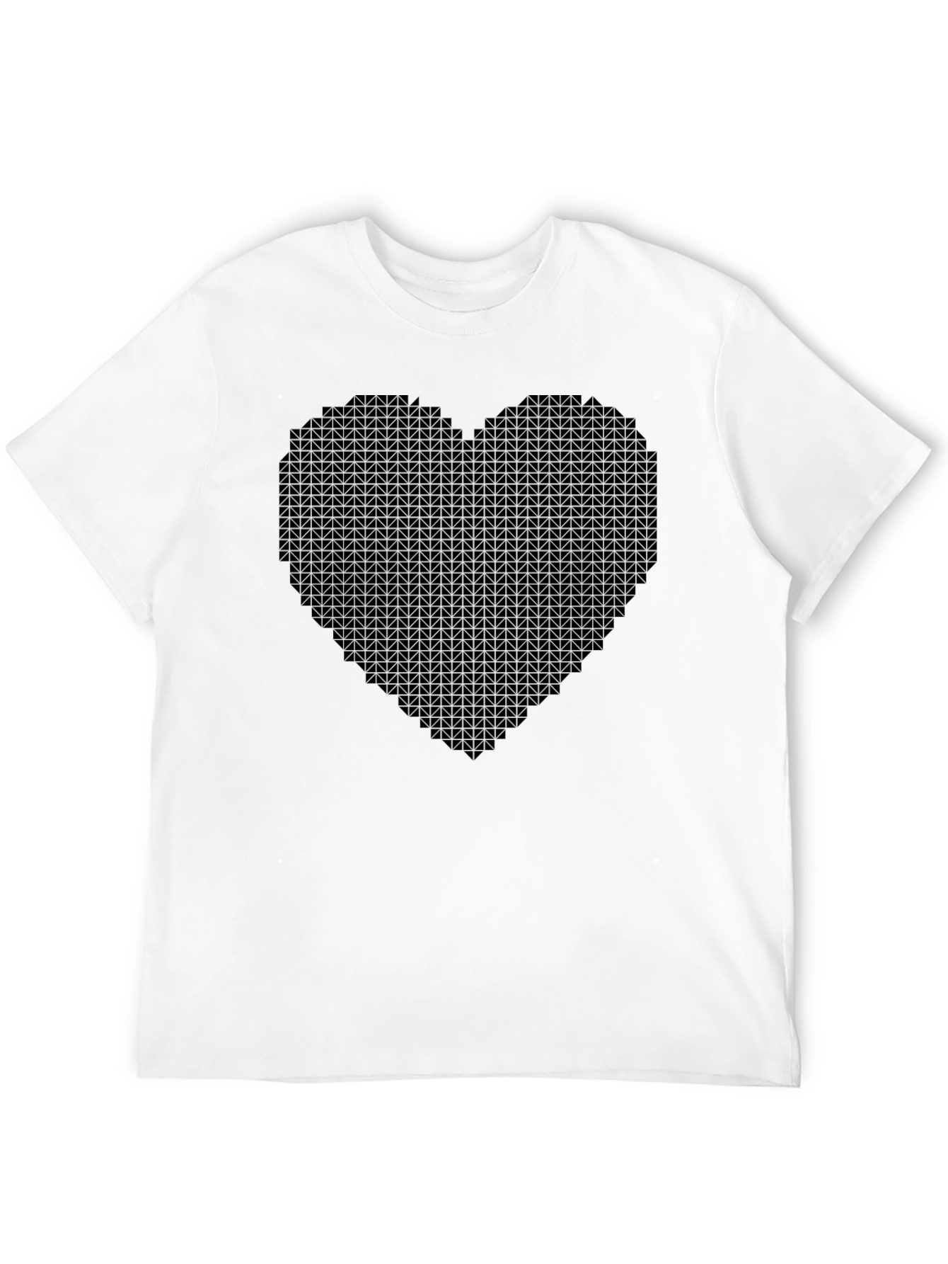 Pixel Heart T-Shirt - Stylish Graphic Tee