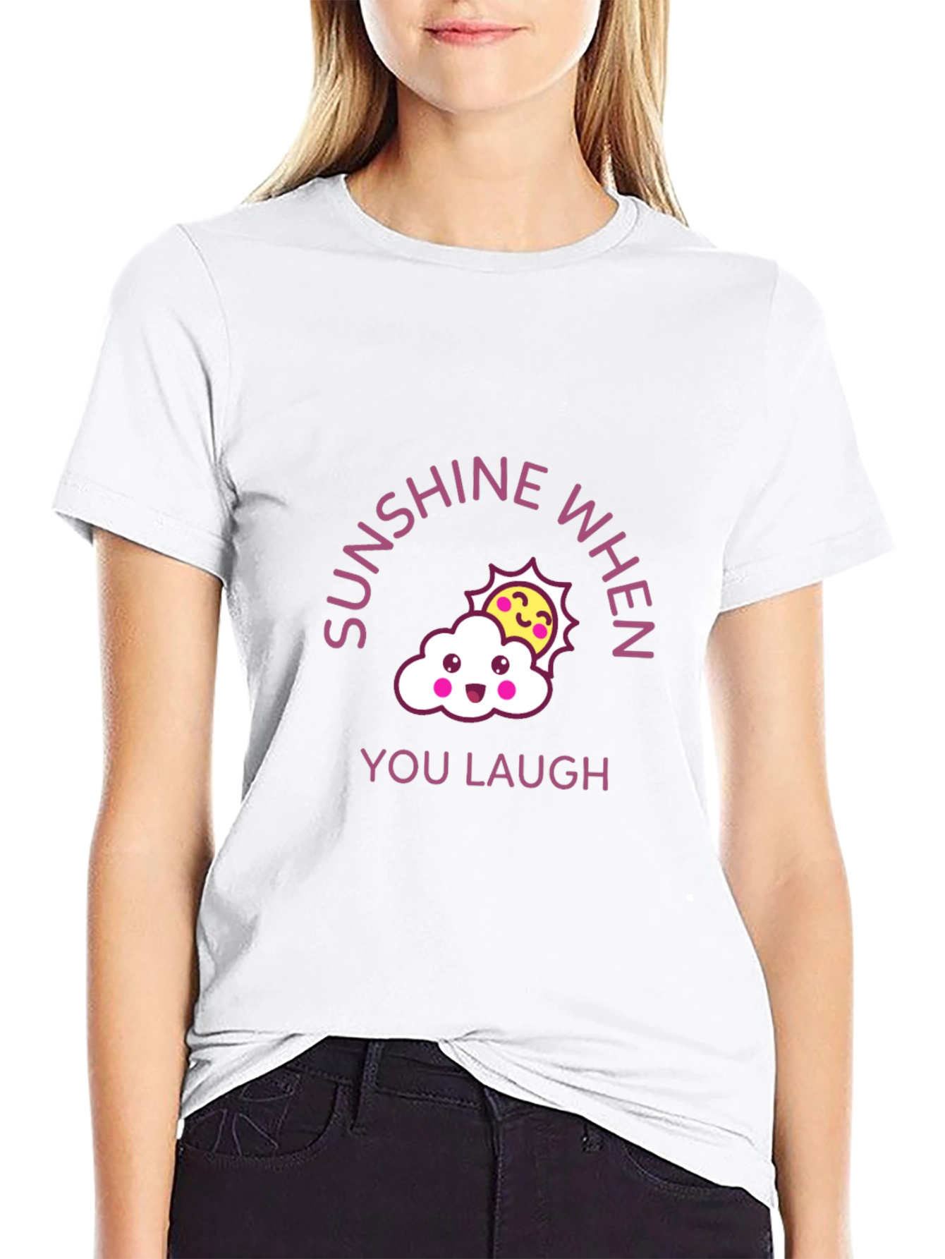 Sunshine When You Laugh Graphic Tee