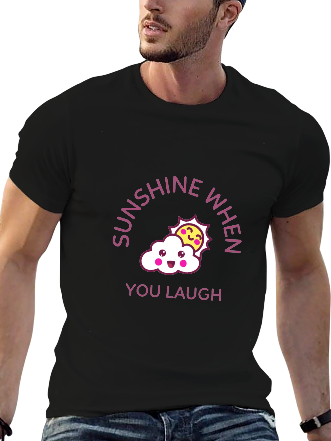 Sunshine When You Laugh Graphic Tee