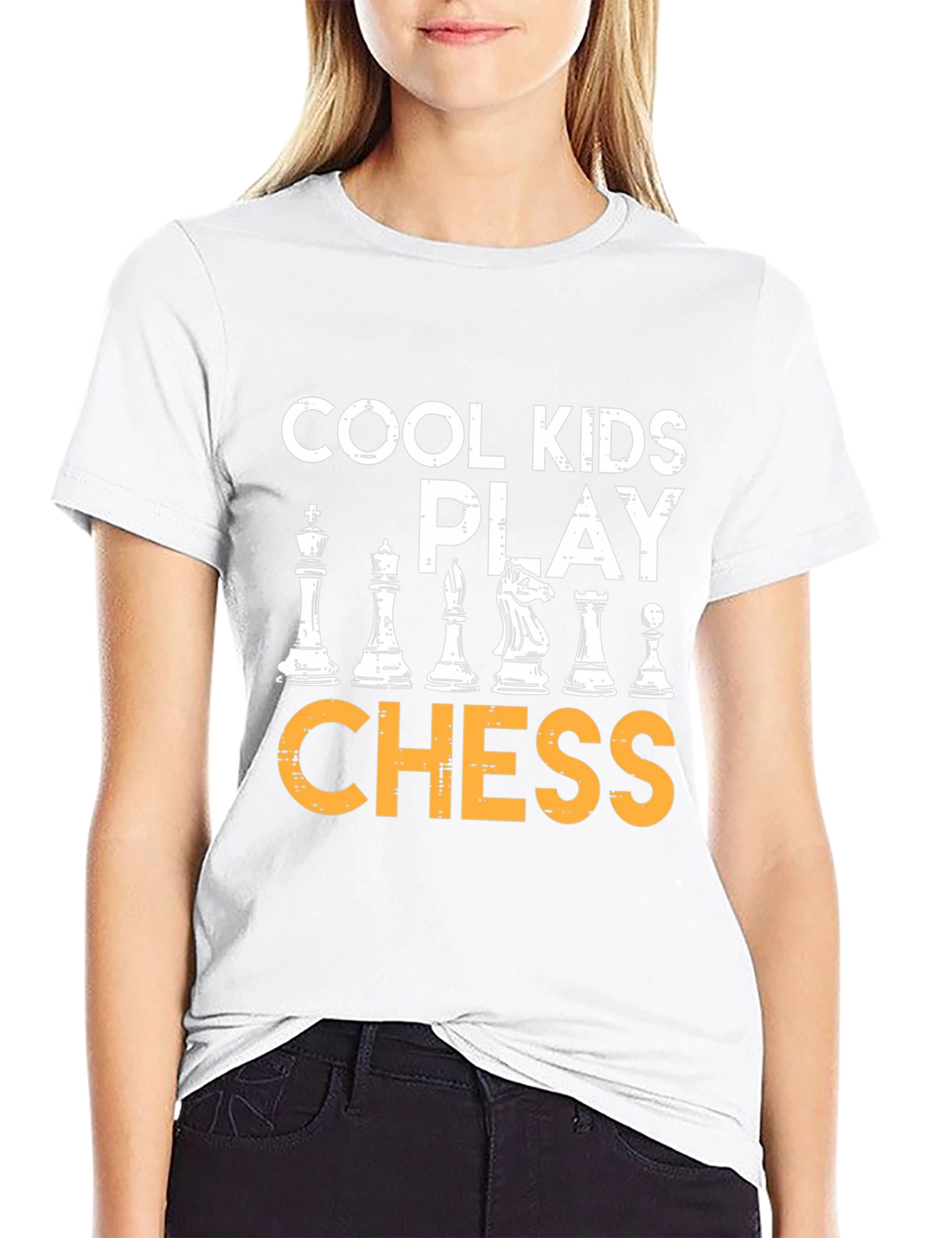Cool Kids Play Chess Graphic Tee