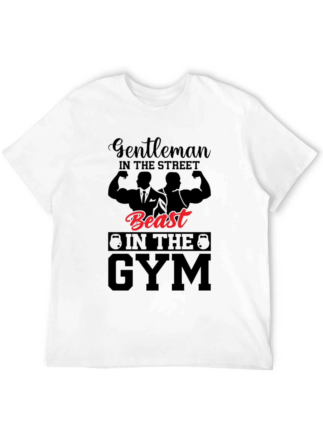 Gentleman Beast Gym Black T-Shirt