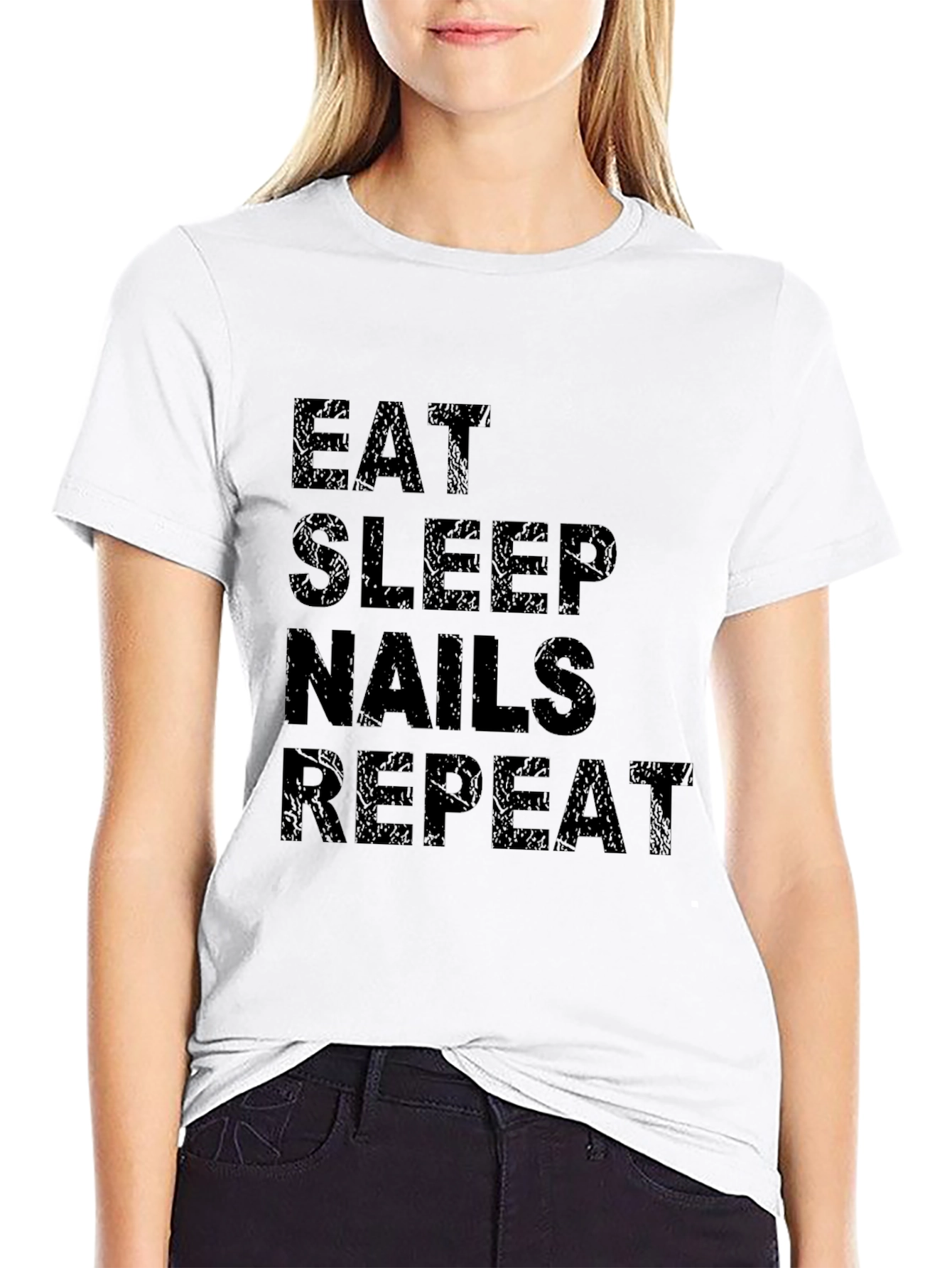 Eat Sleep Nails Repeat T-Shirt - Unisex