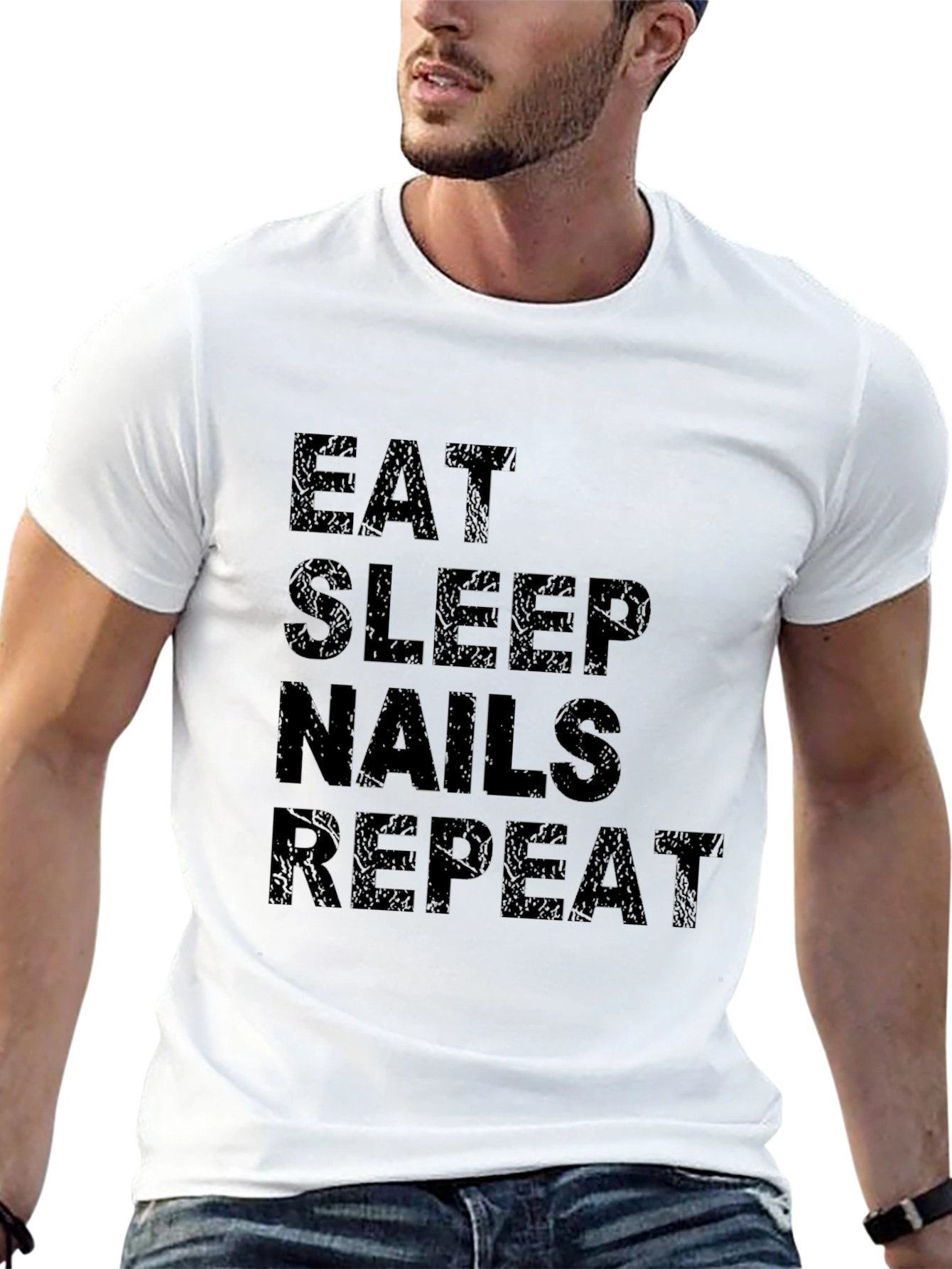 Eat Sleep Nails Repeat T-Shirt - Unisex