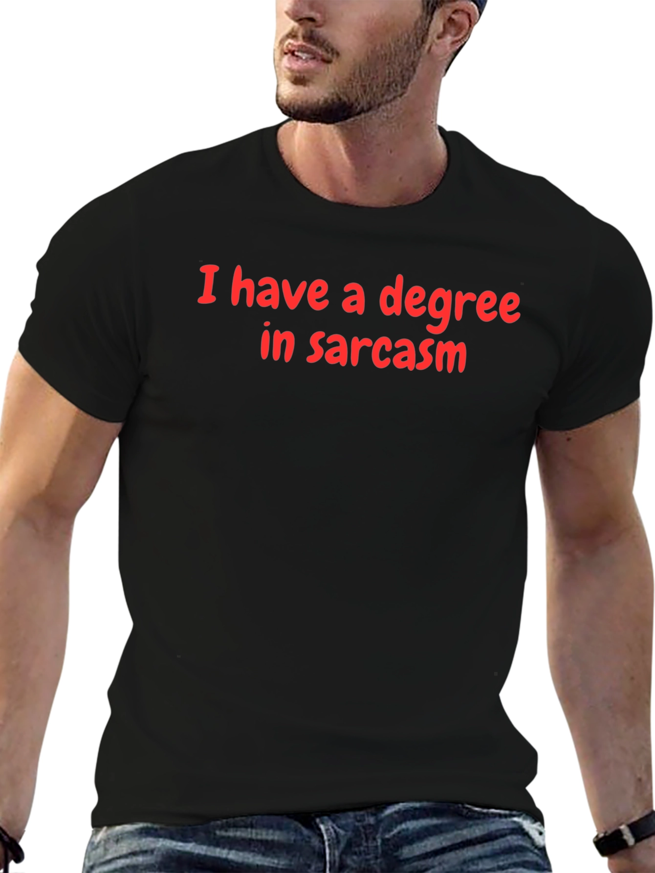 Sarcasm Degree T-Shirt - Funny Graphic Tee