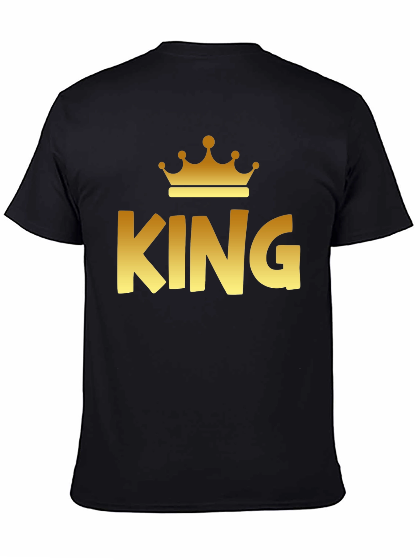 King Crown Graphic Print T-Shirt