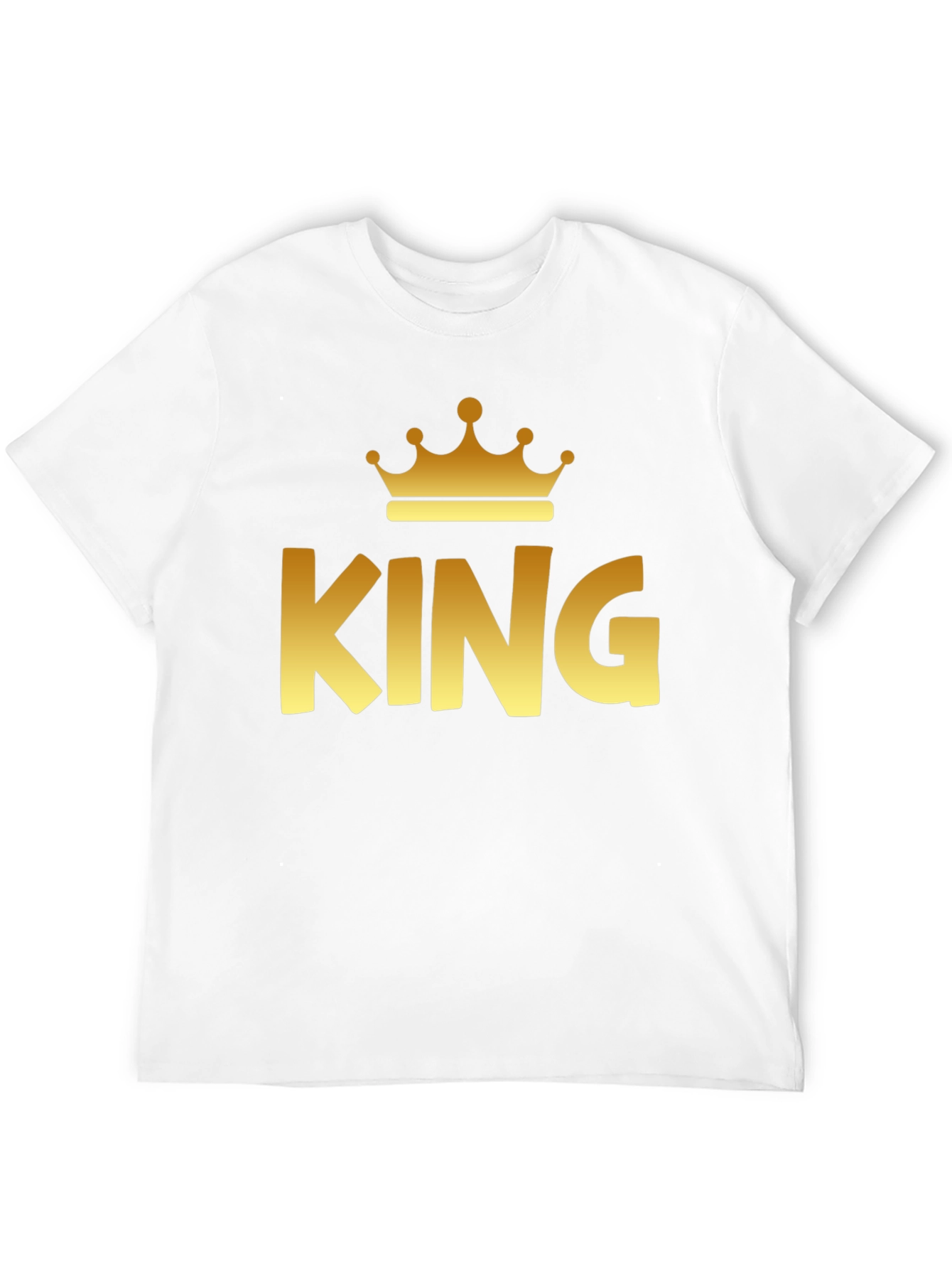 King Crown Graphic Print T-Shirt