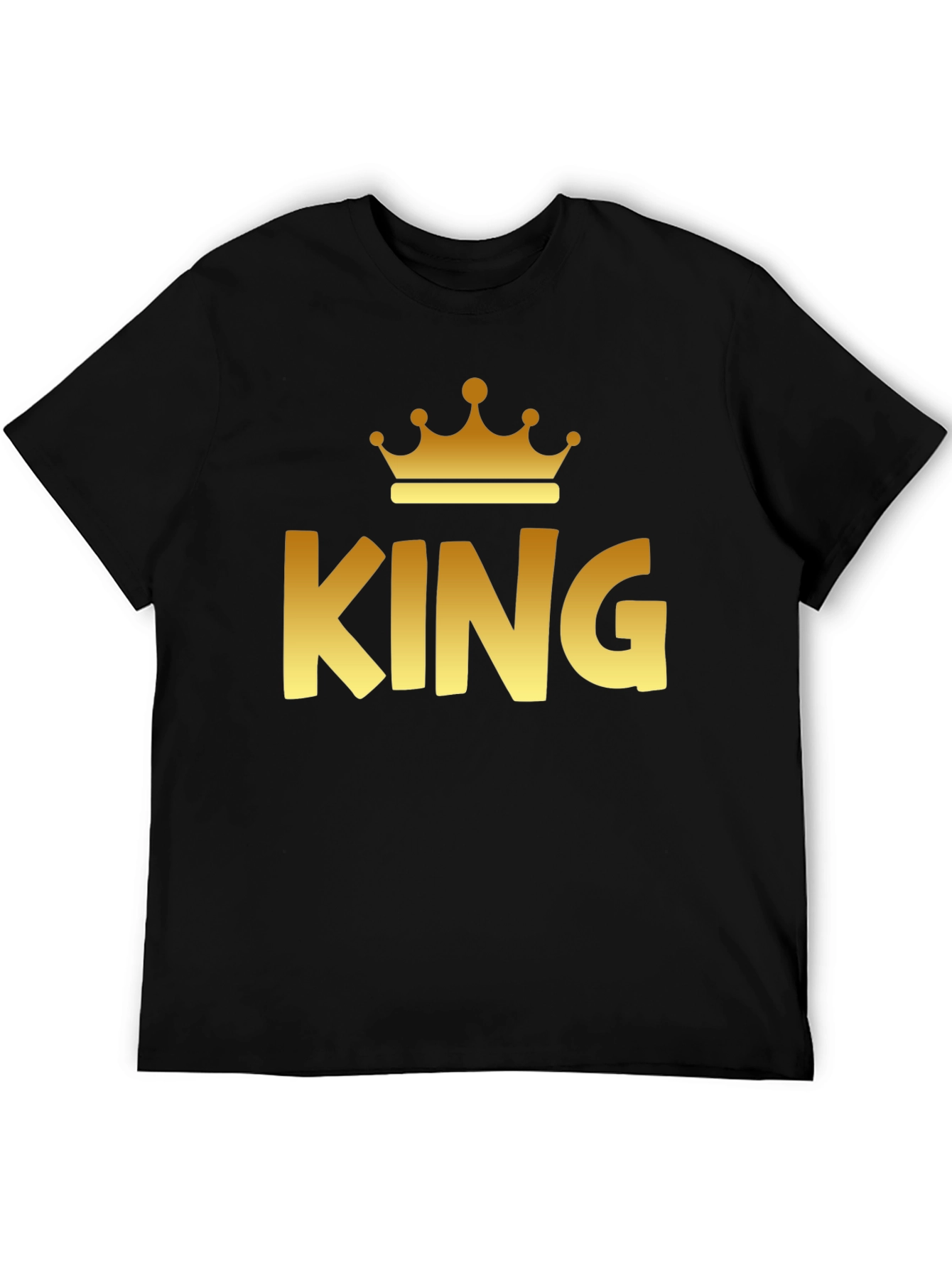 King Crown Graphic Print T-Shirt
