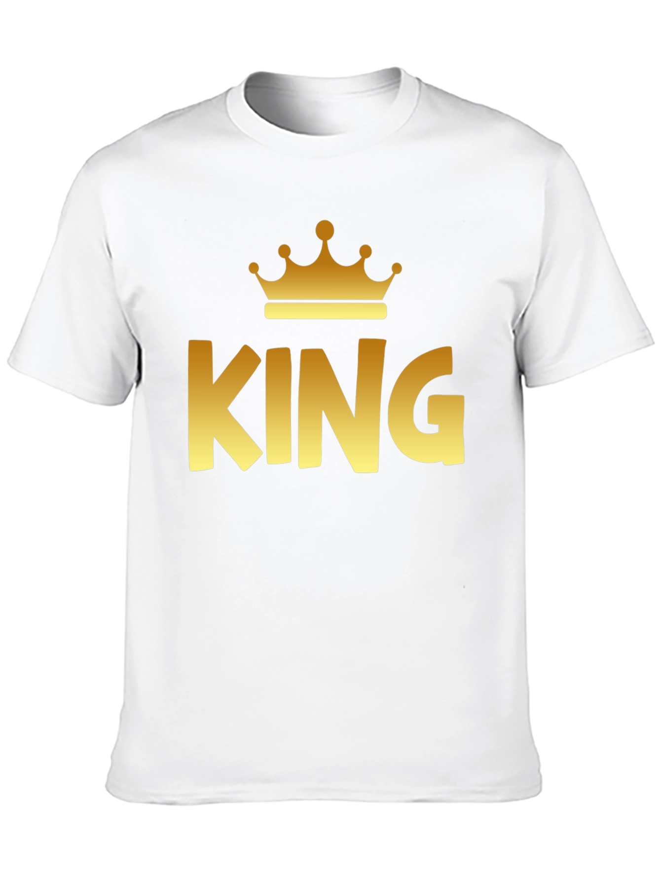 King Crown Graphic Print T-Shirt