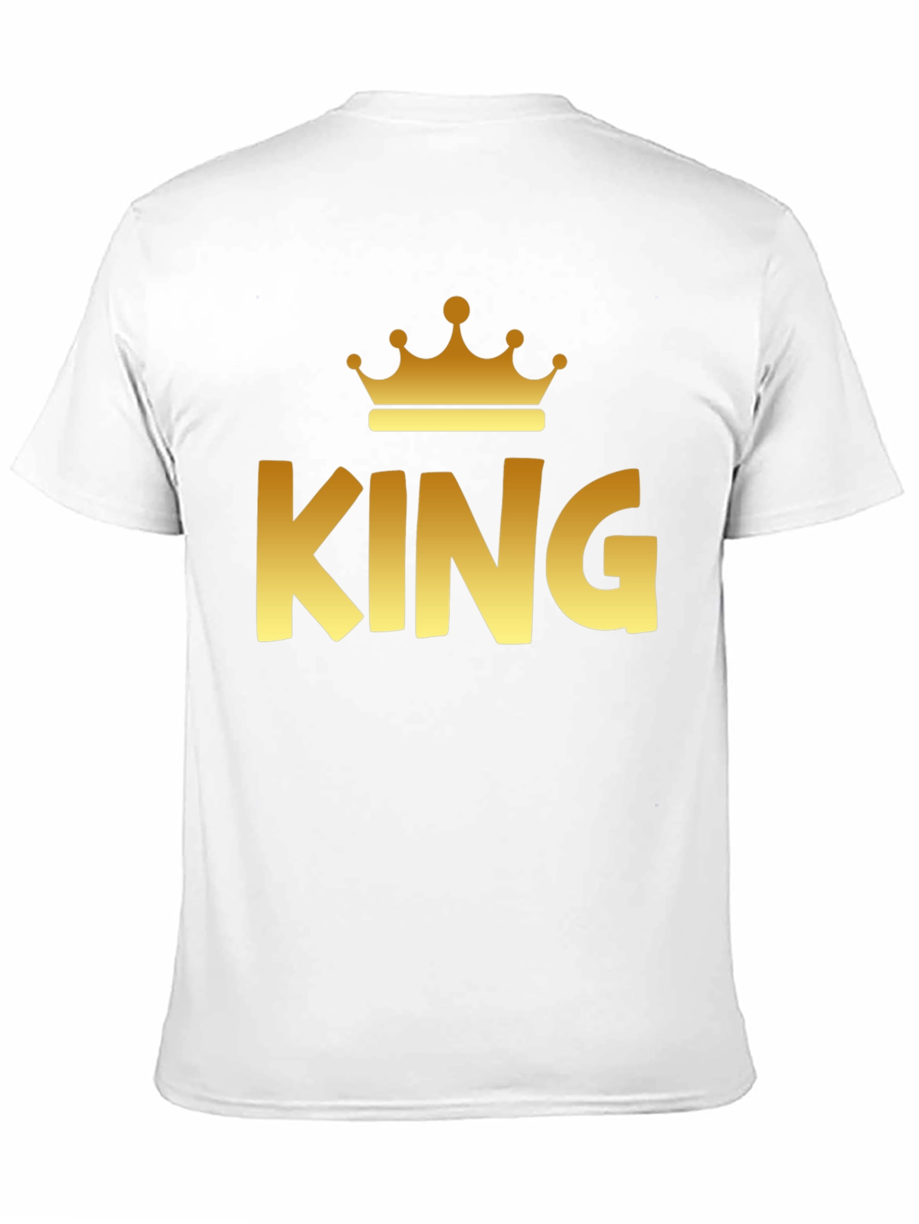 King Crown Graphic Print T-Shirt