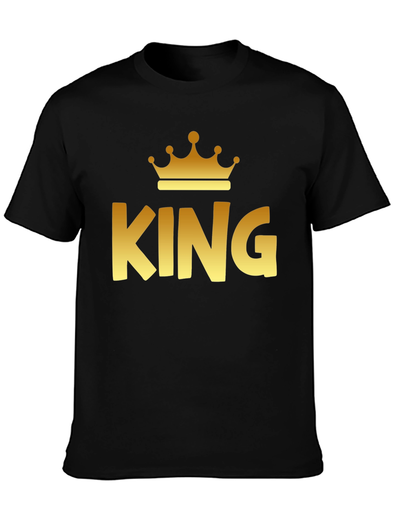 King Crown Graphic Print T-Shirt