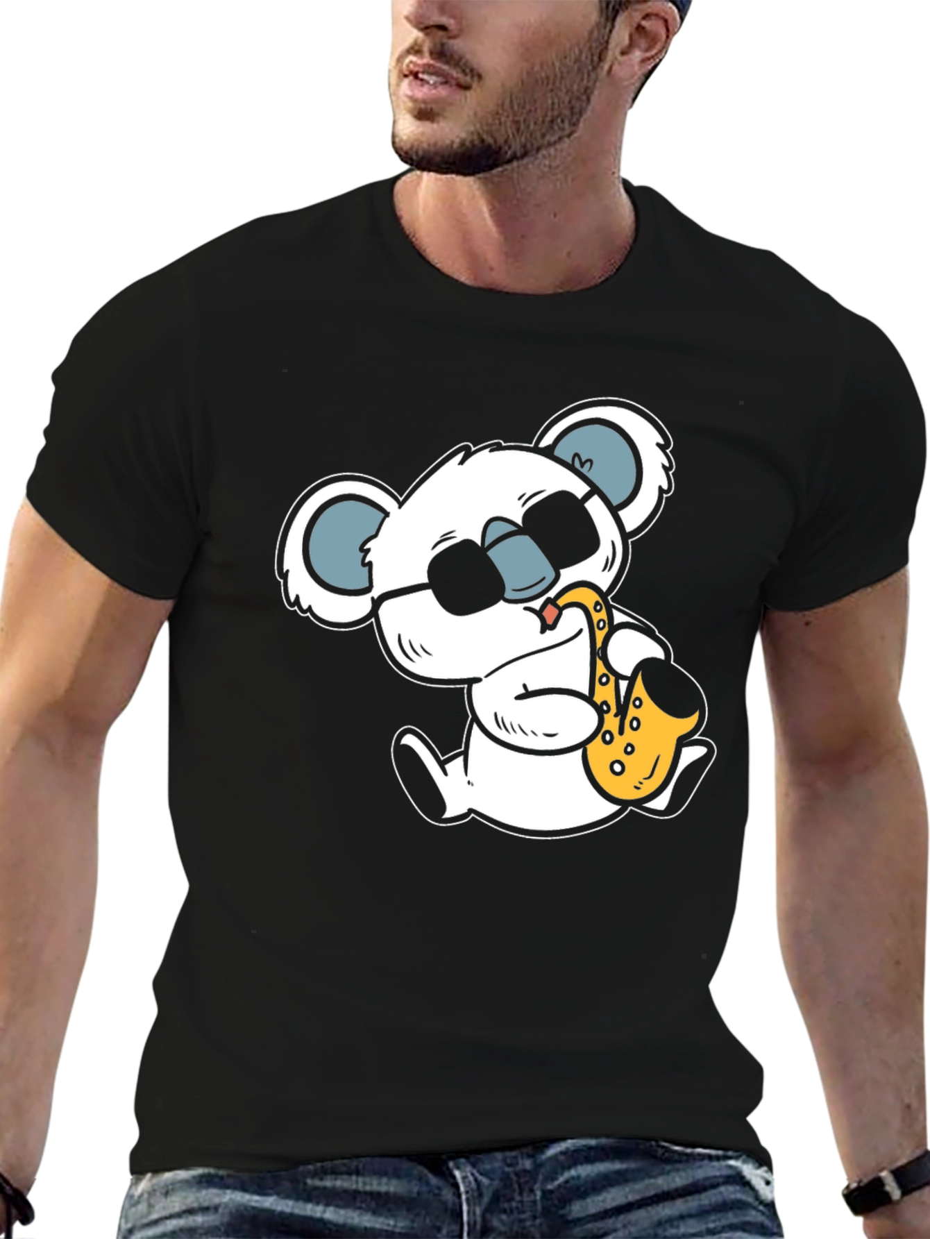 Cool Koala Sax T-Shirt