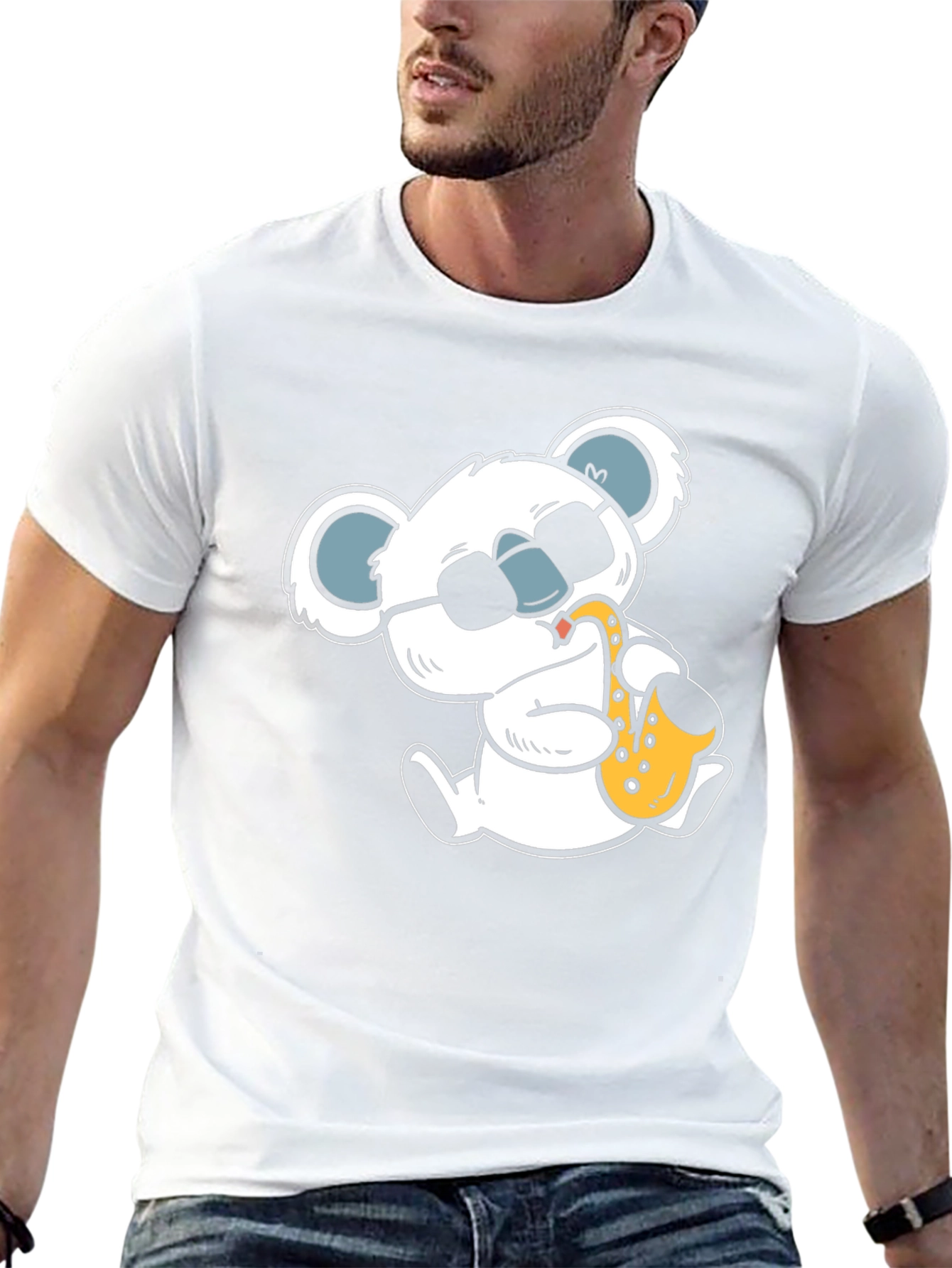 Cool Koala Sax T-Shirt