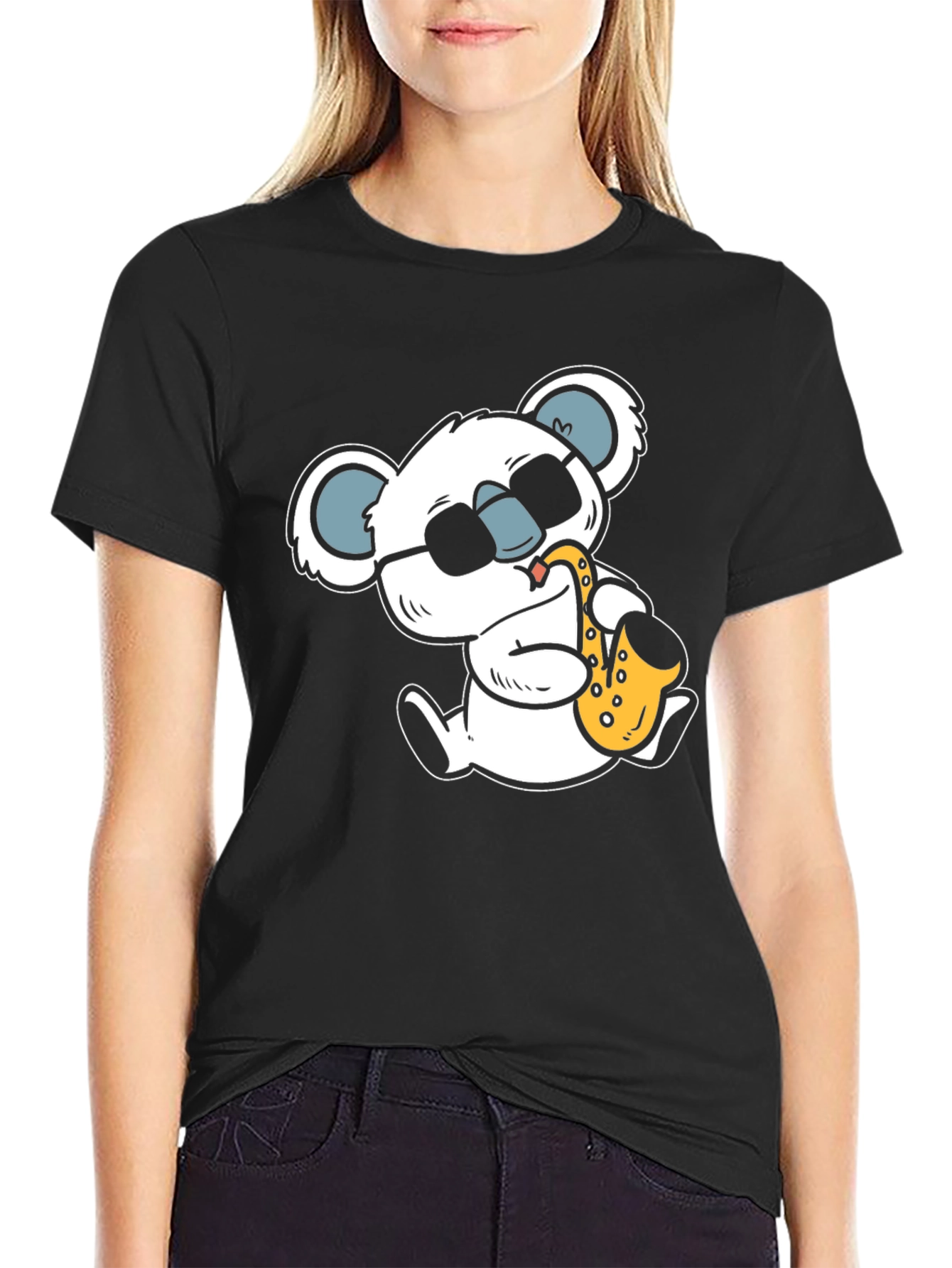 Cool Koala Sax T-Shirt