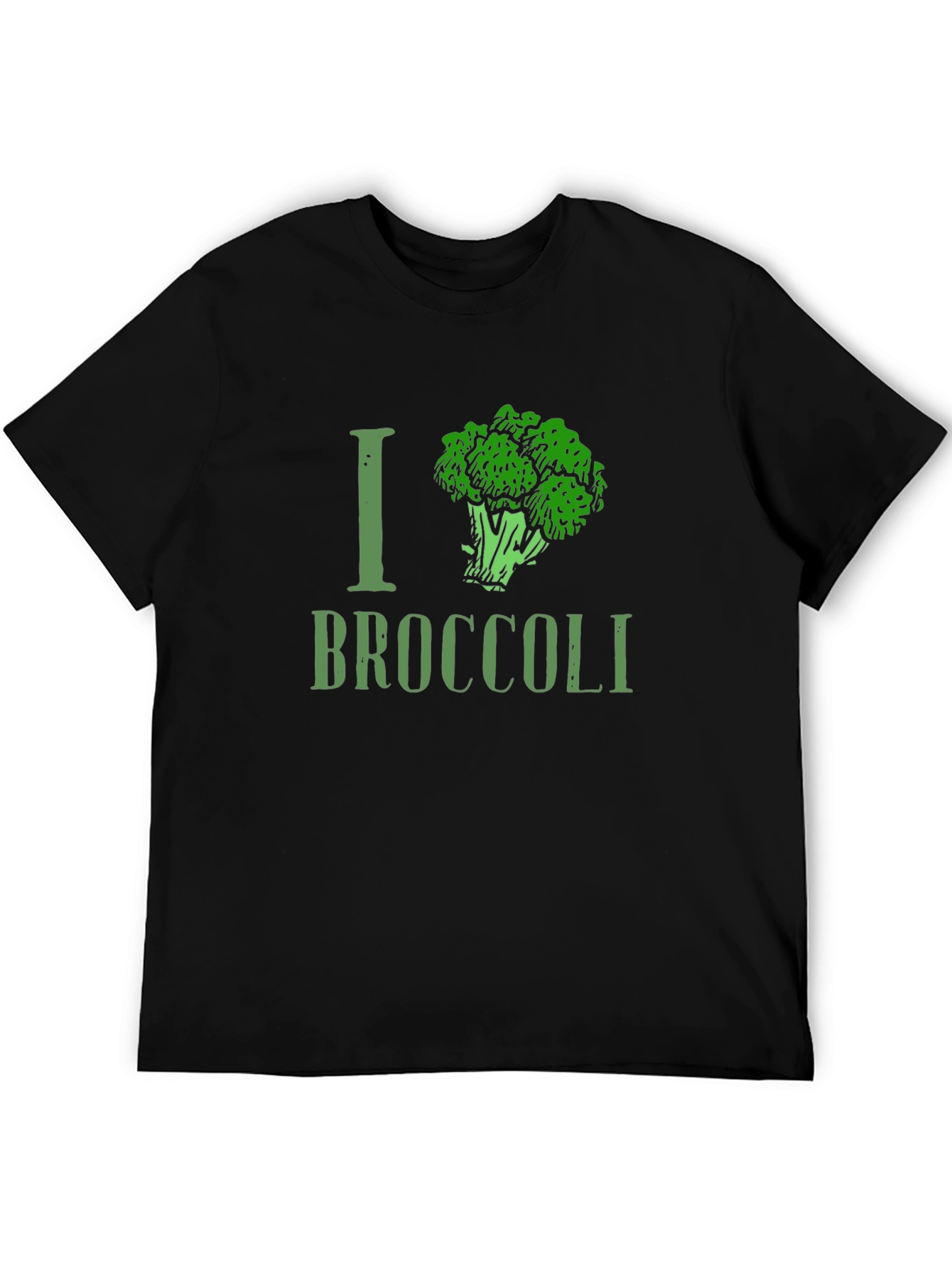I Love Broccoli Graphic T-Shirt