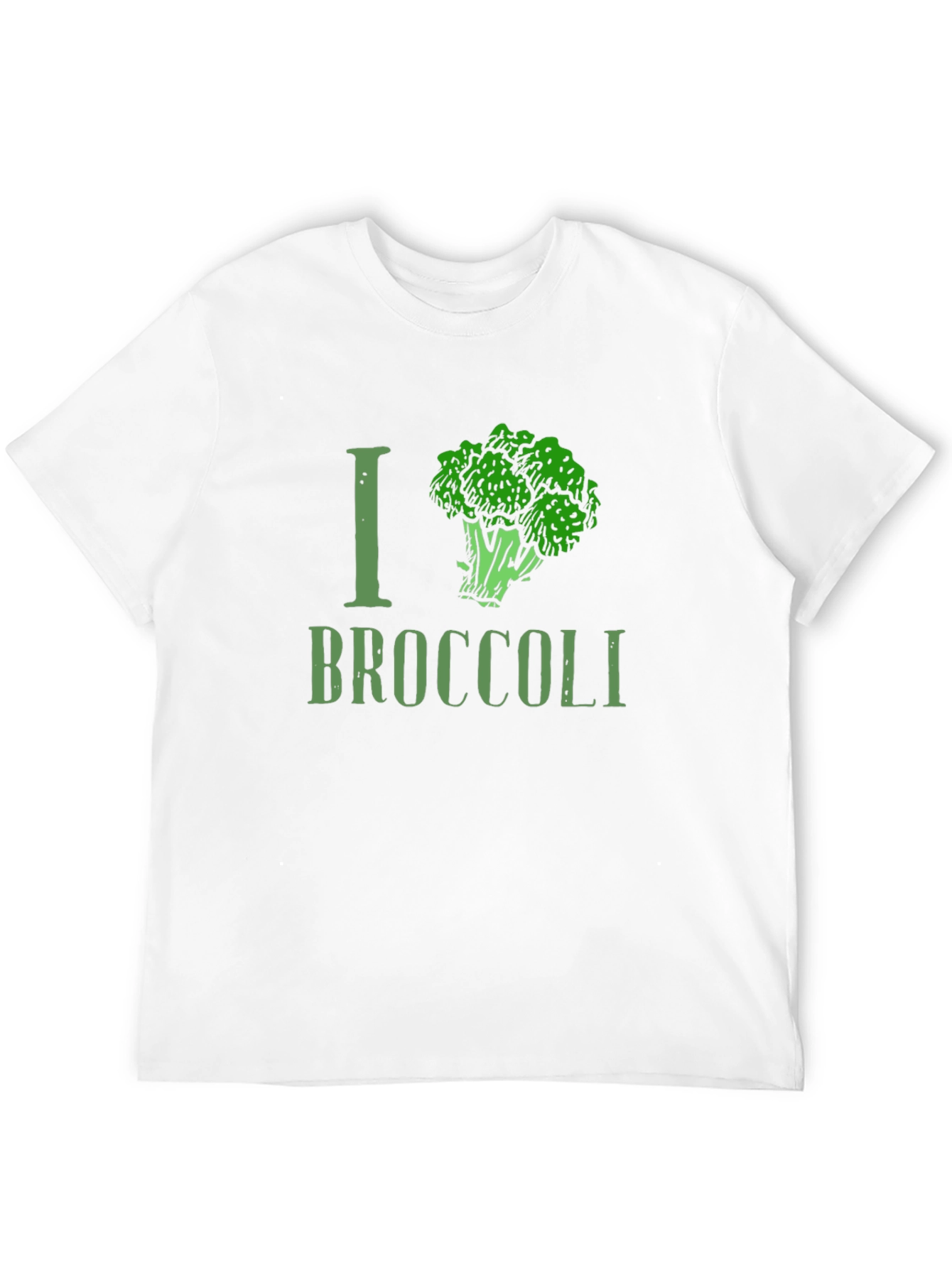 I Love Broccoli Graphic T-Shirt