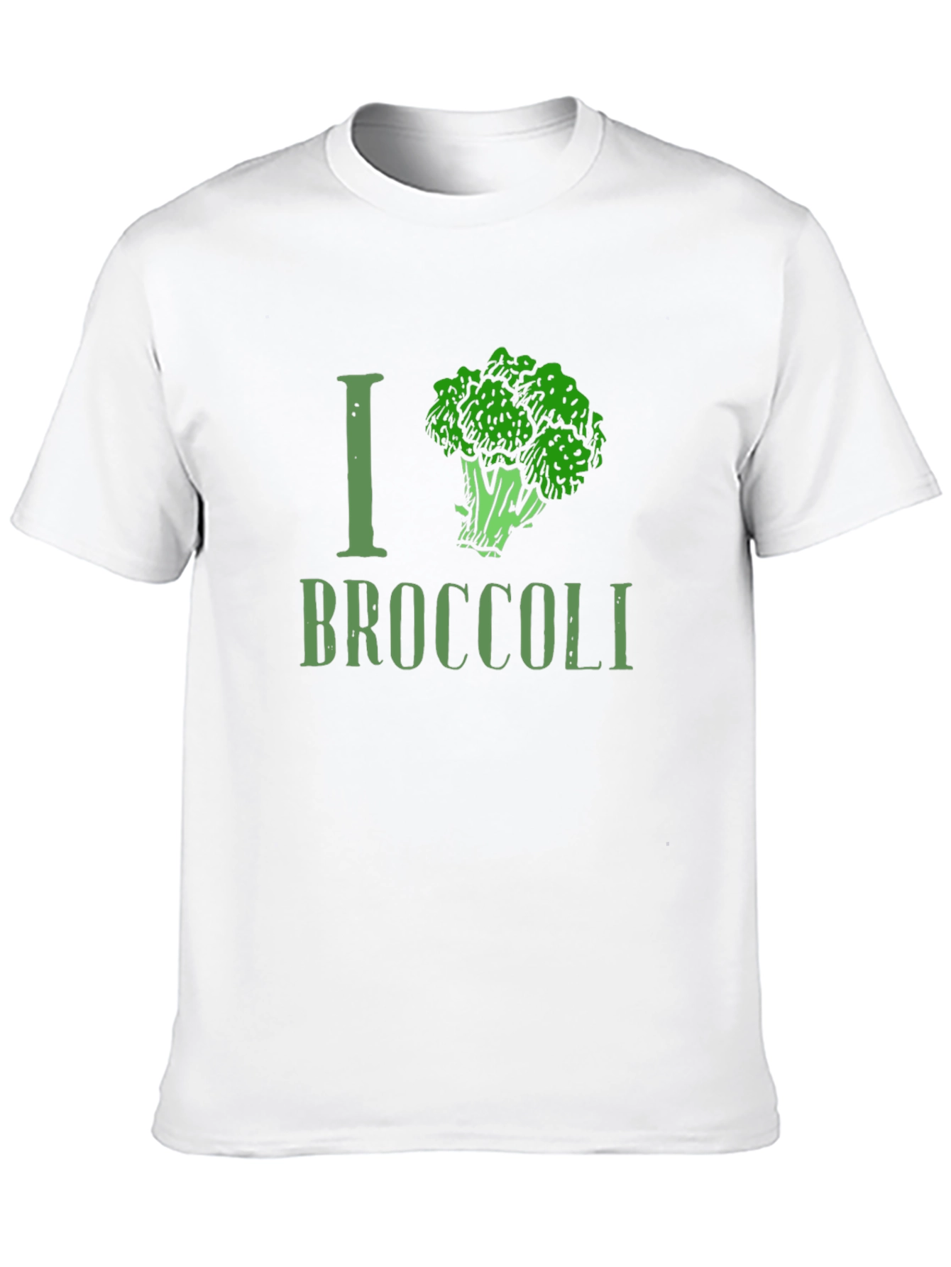 I Love Broccoli Graphic T-Shirt