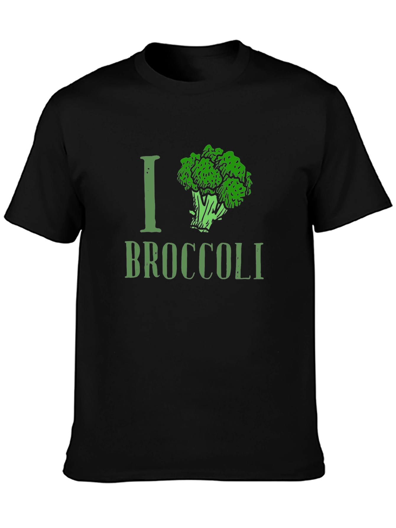 I Love Broccoli Graphic T-Shirt