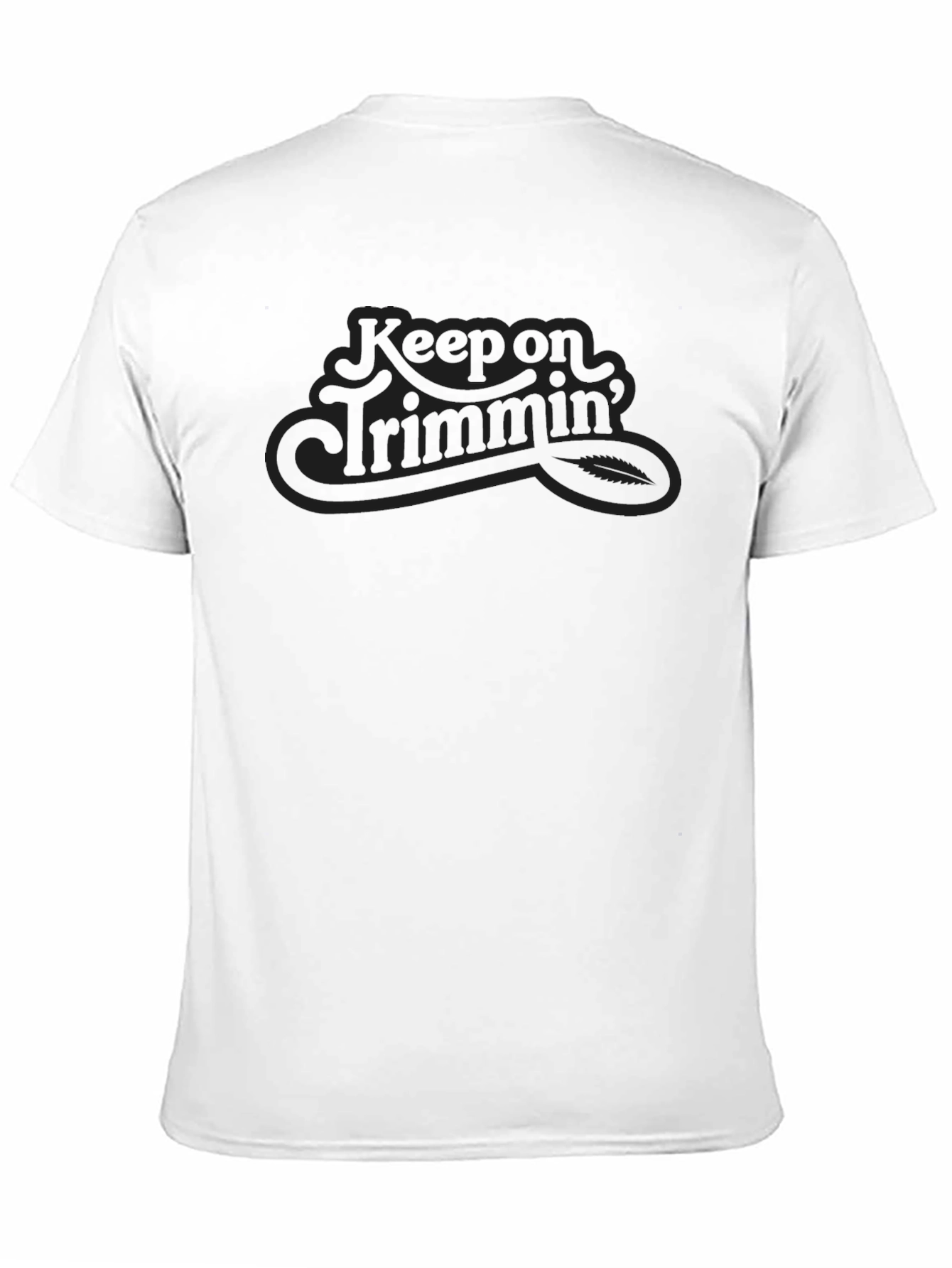 Keep On Trimmin Black Crew Neck T-Shirt