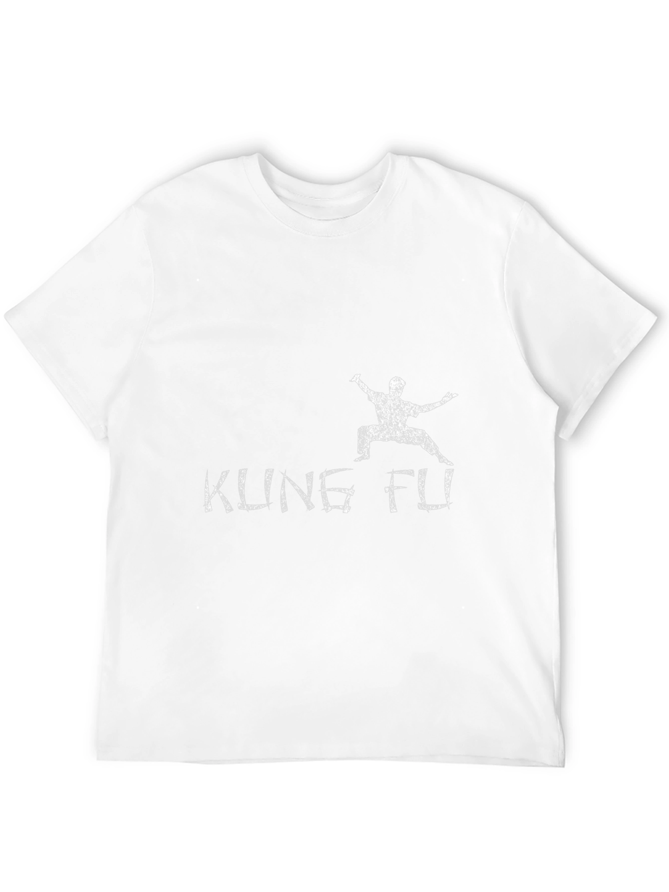 Kung Fu Black Graphic T-Shirt