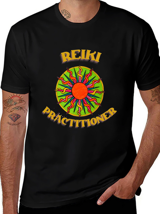 Reiki Practitioner T-Shirt - Spiritual Healing Design