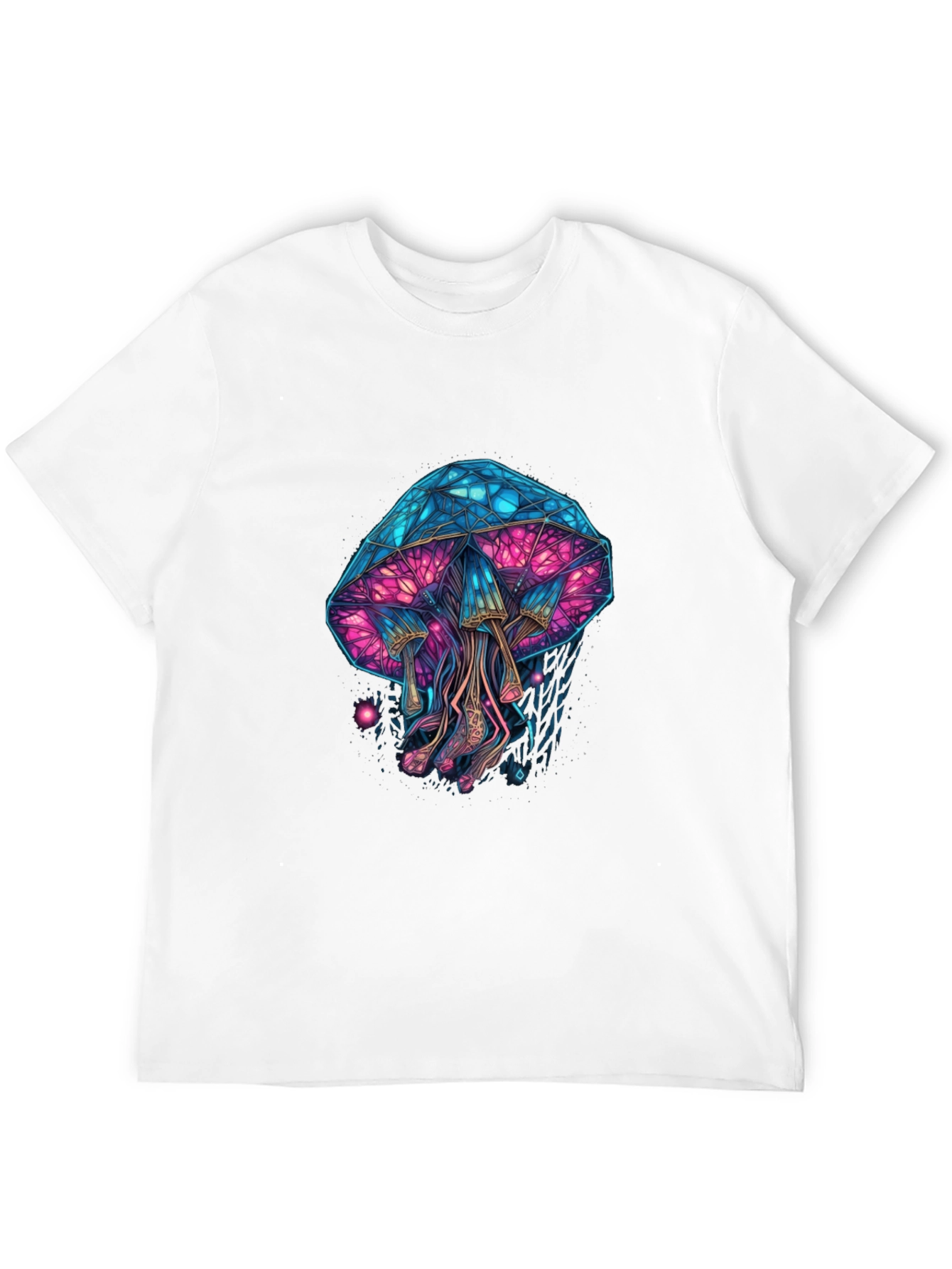 Psychedelic Mushroom Graphic Tee