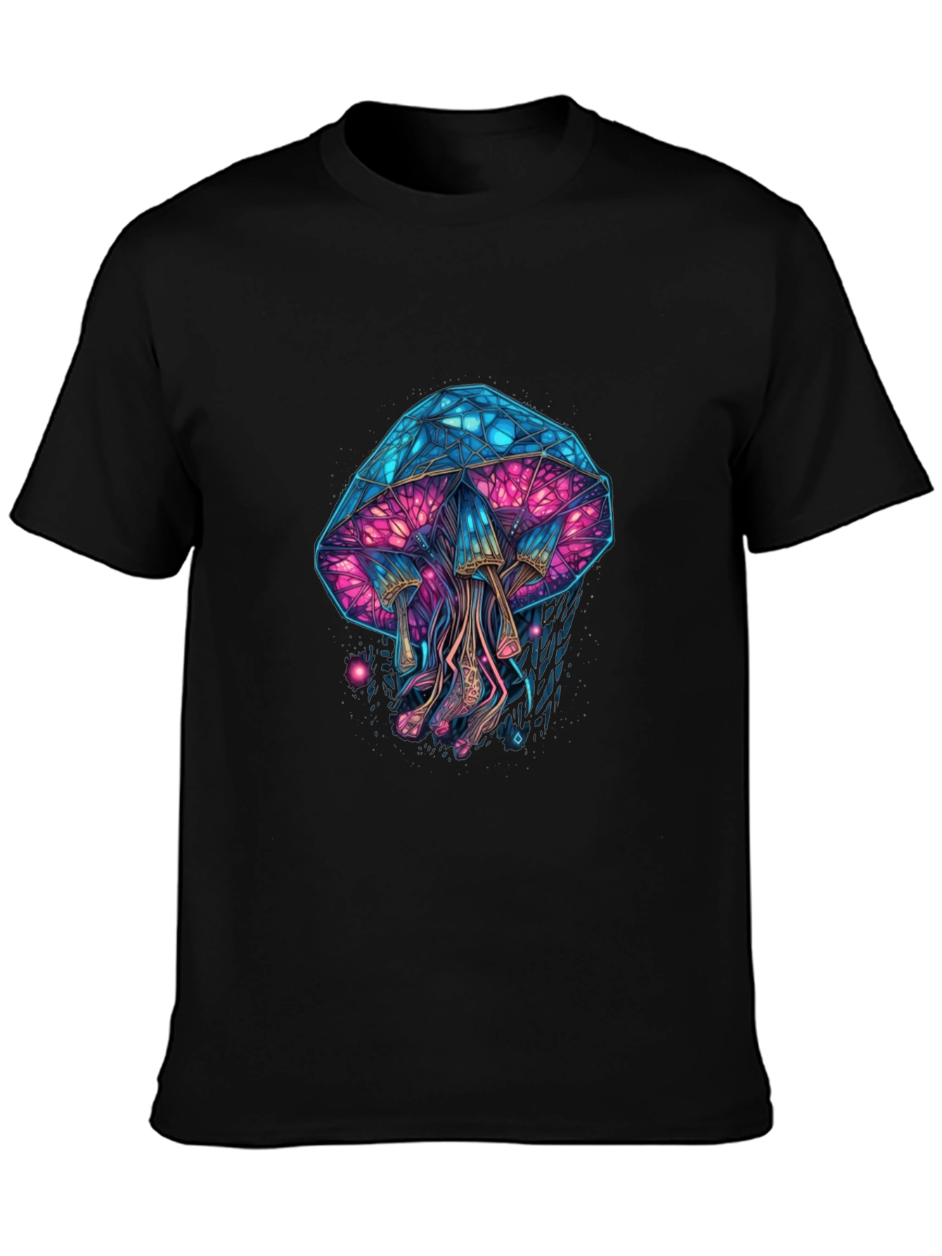 Psychedelic Mushroom Graphic Tee