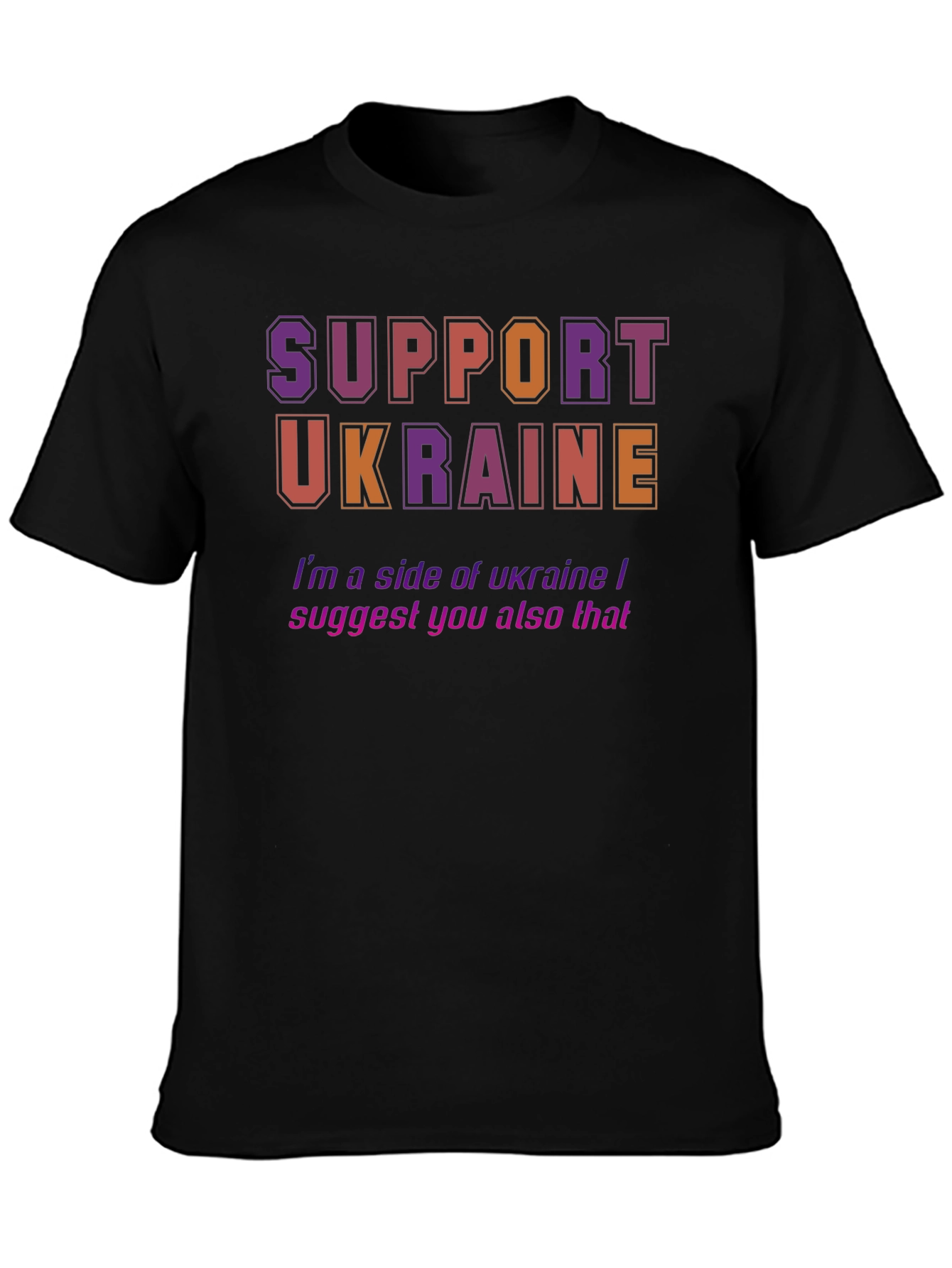 Support Ukraine Graphic T-Shirt