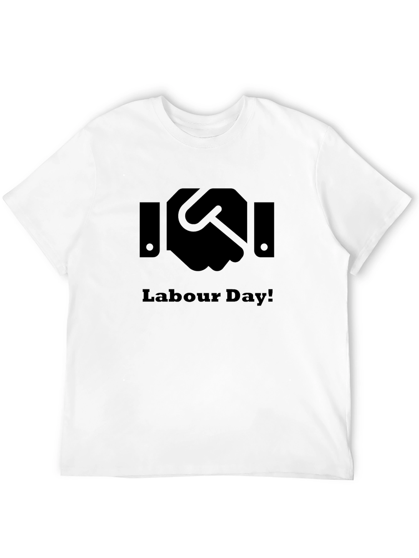 Labour Day Handshake Graphic T-Shirt