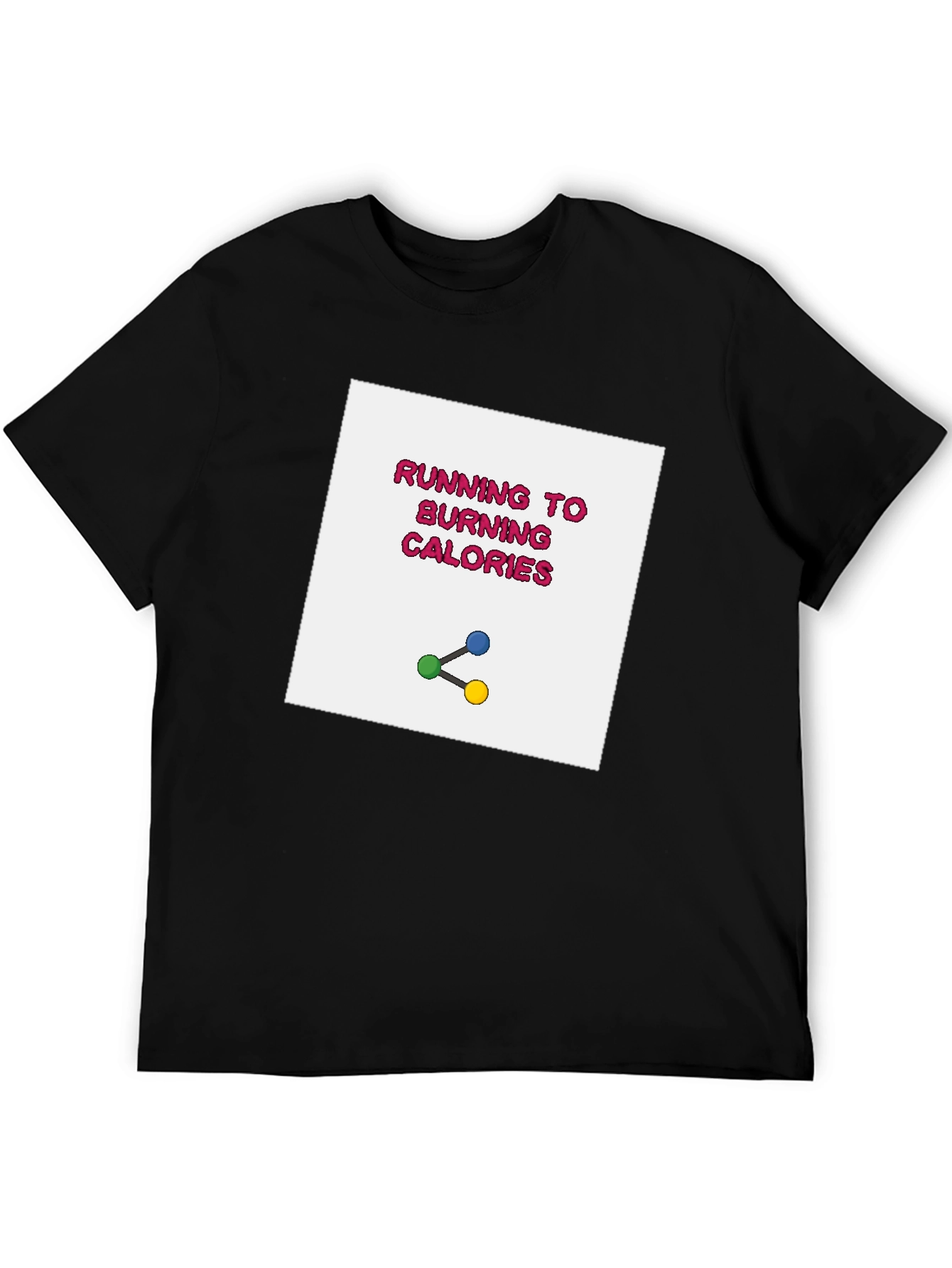 Running to Burning Calories Graphic Tee