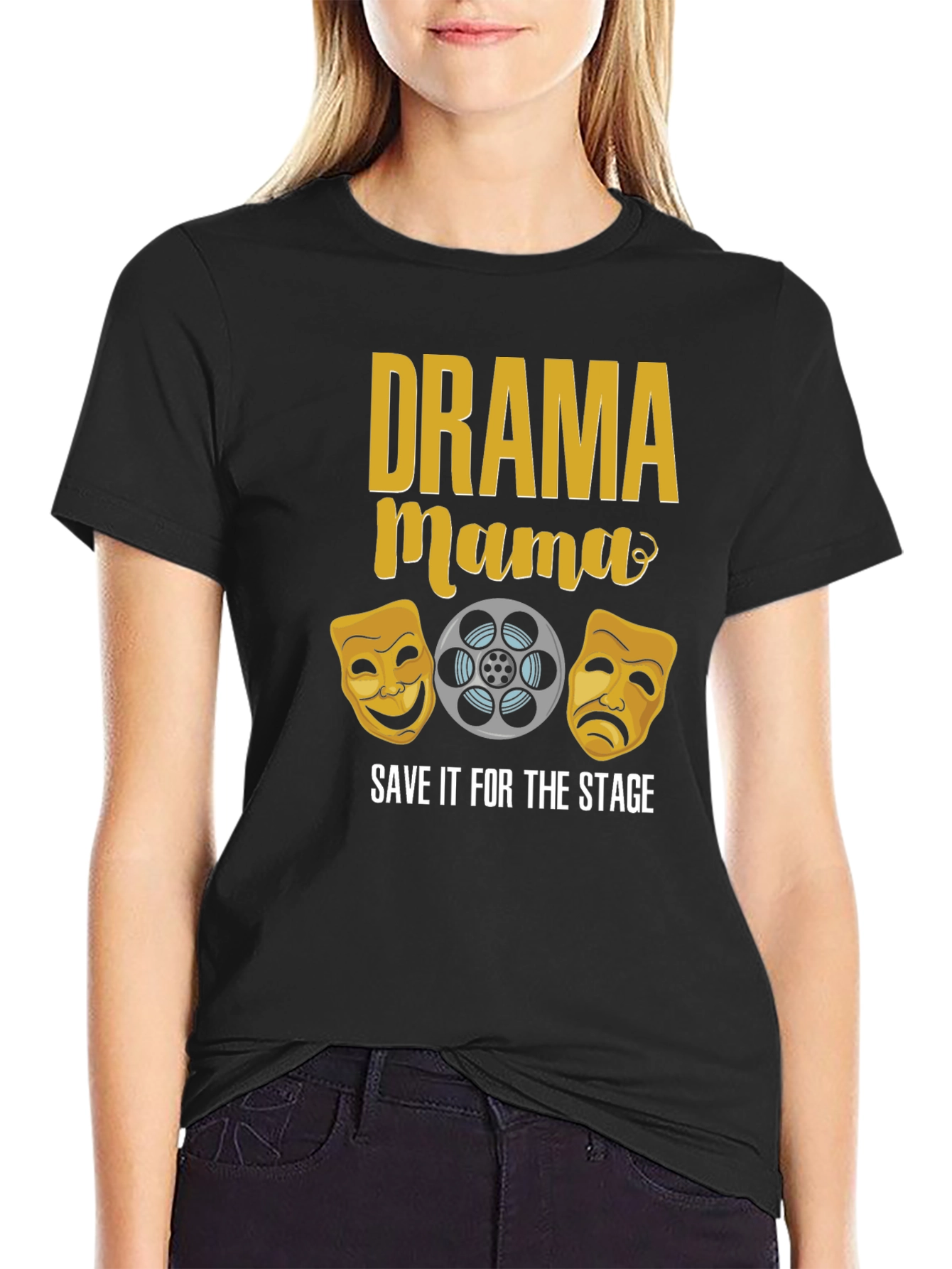 Drama Mama T-Shirt - Theater Lover Tee
