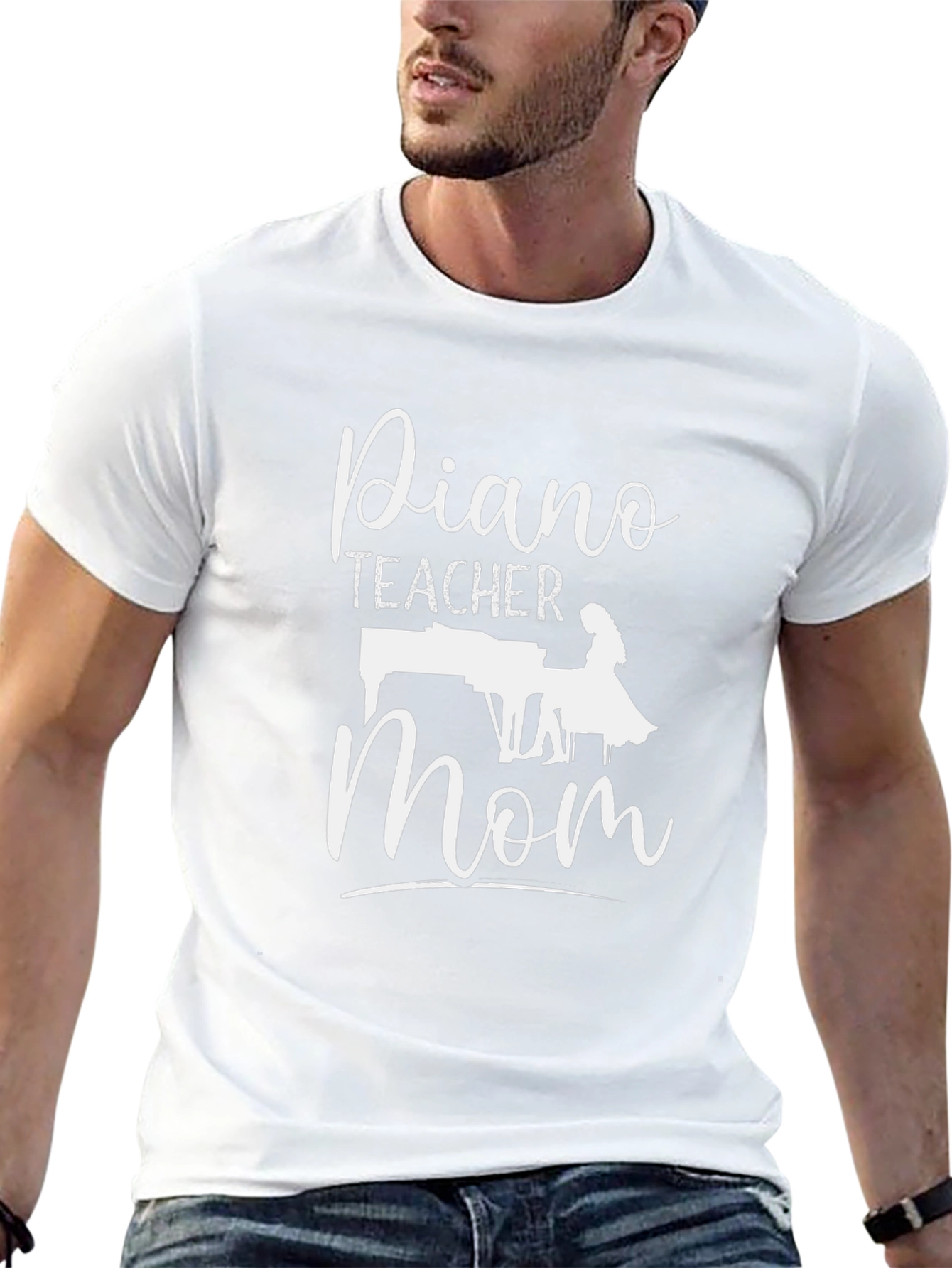 Piano Teacher Mom T-Shirt - Music Lover Tee