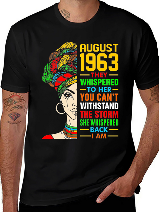 August 1963 Black Woman T-Shirt