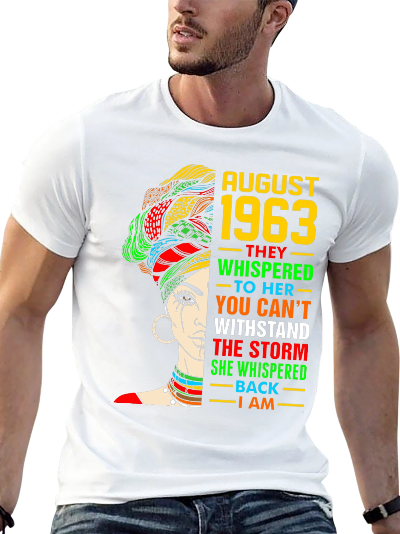 August 1963 Black Woman T-Shirt