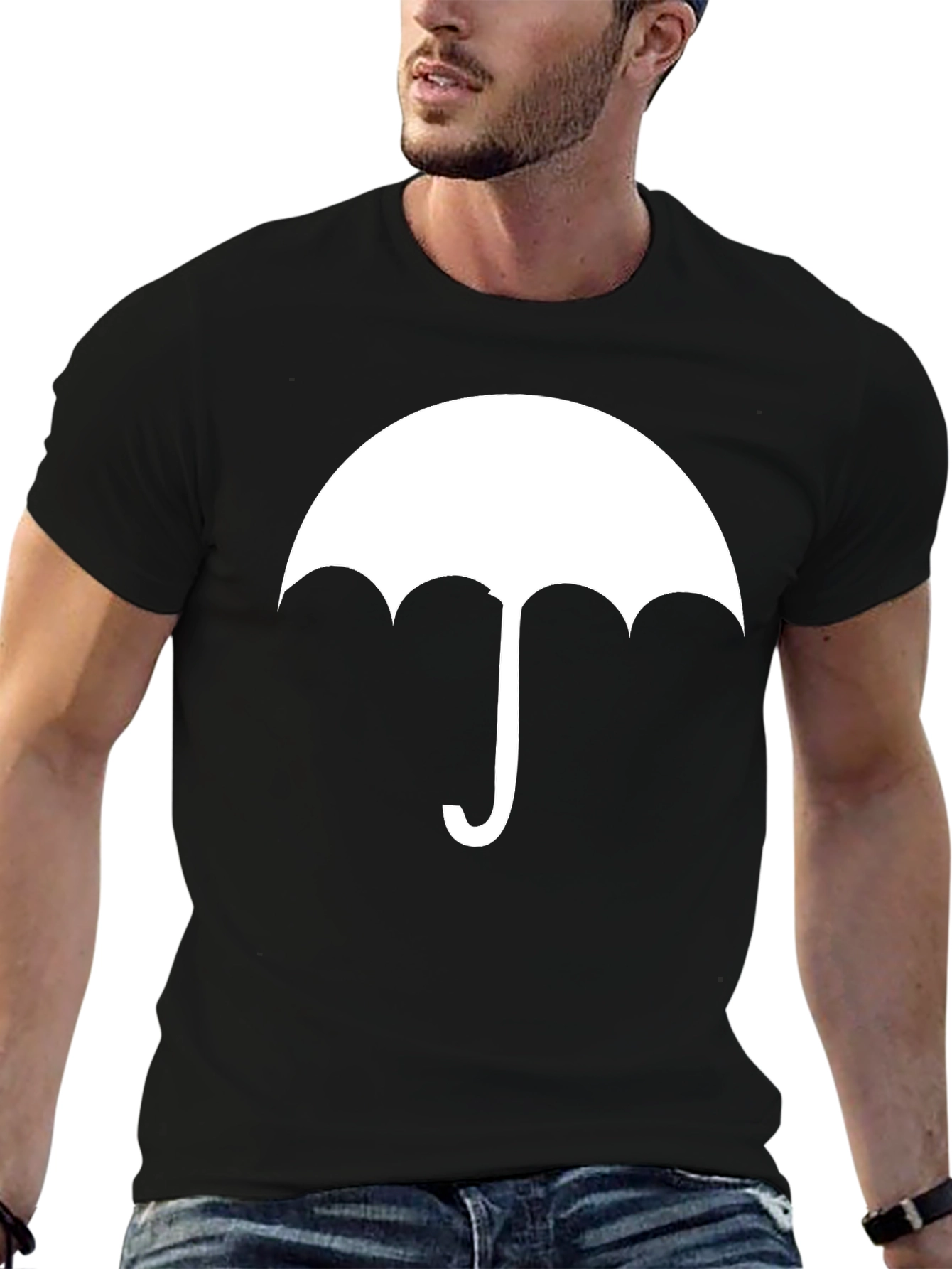 Umbrella Academy Inspired Graphic Tee - Black