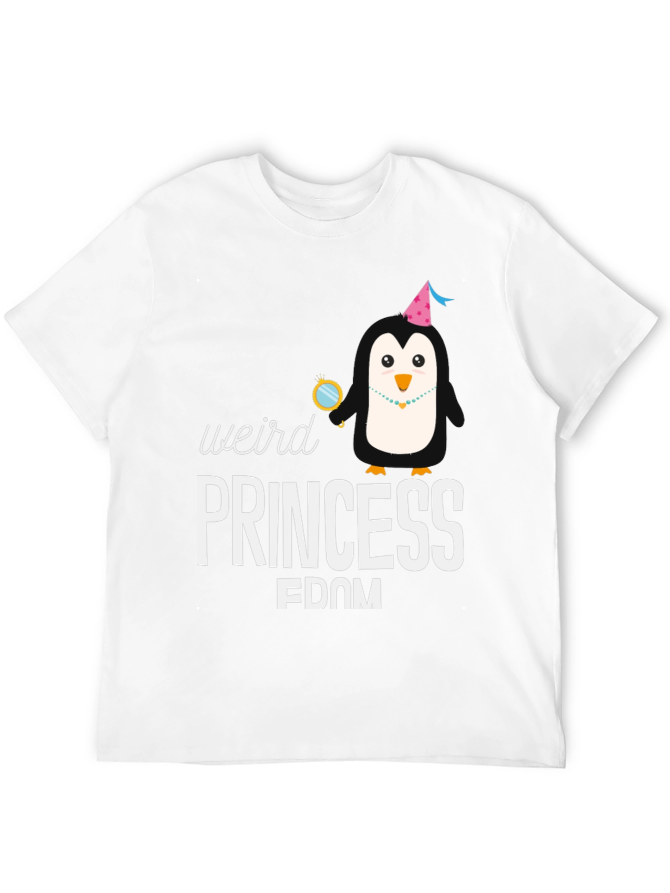 Weird Princess-dom Penguin T-Shirt