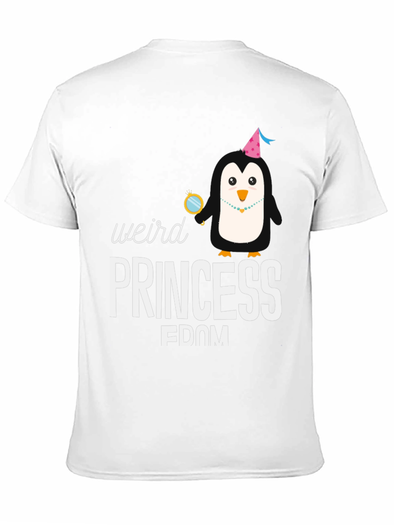 Weird Princess-dom Penguin T-Shirt