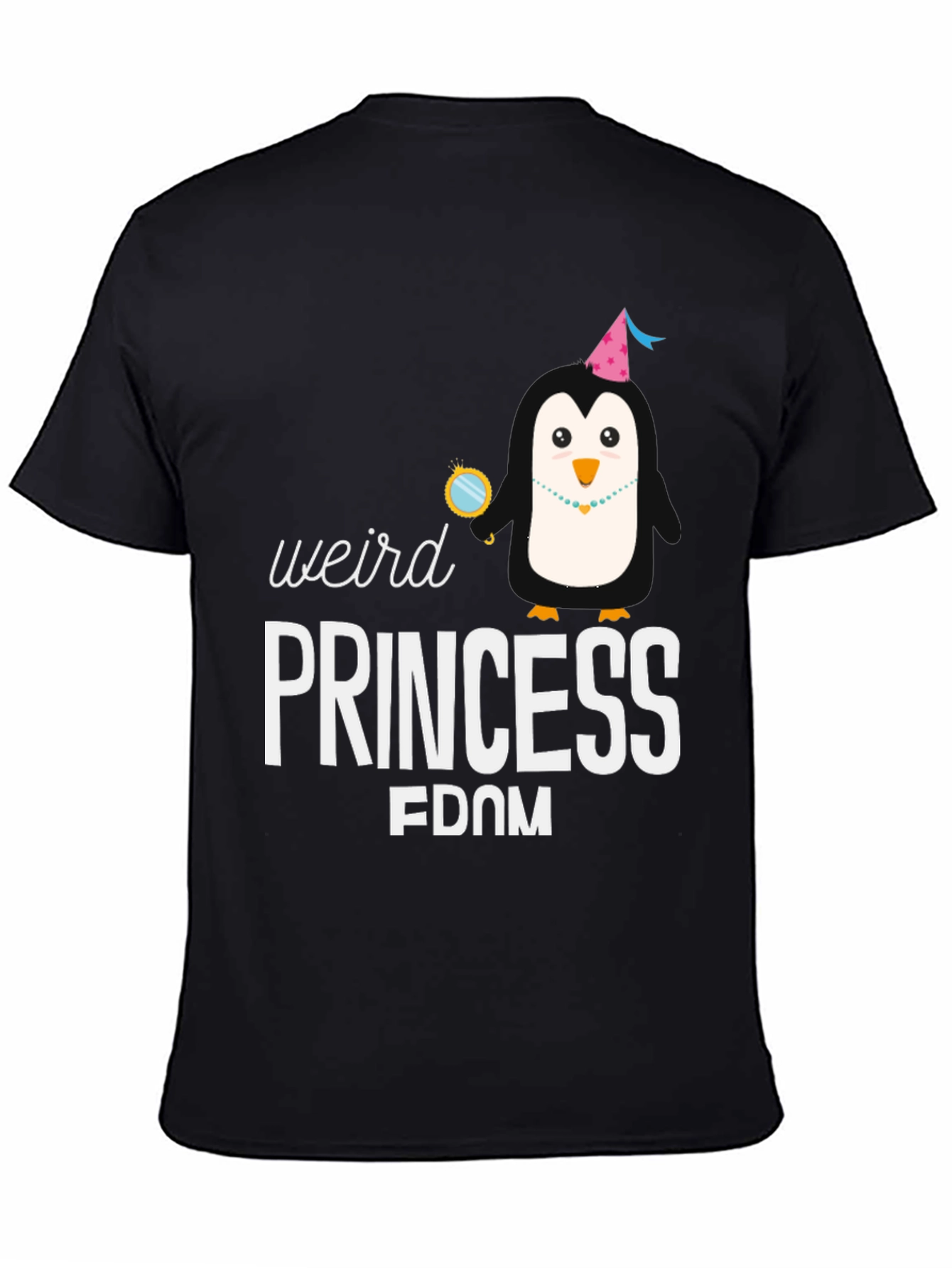 Weird Princess-dom Penguin T-Shirt
