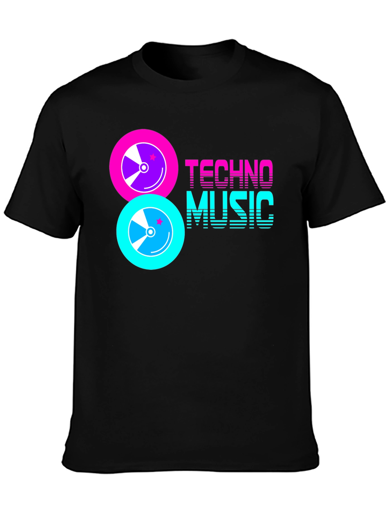 Techno Music Graphic T-Shirt