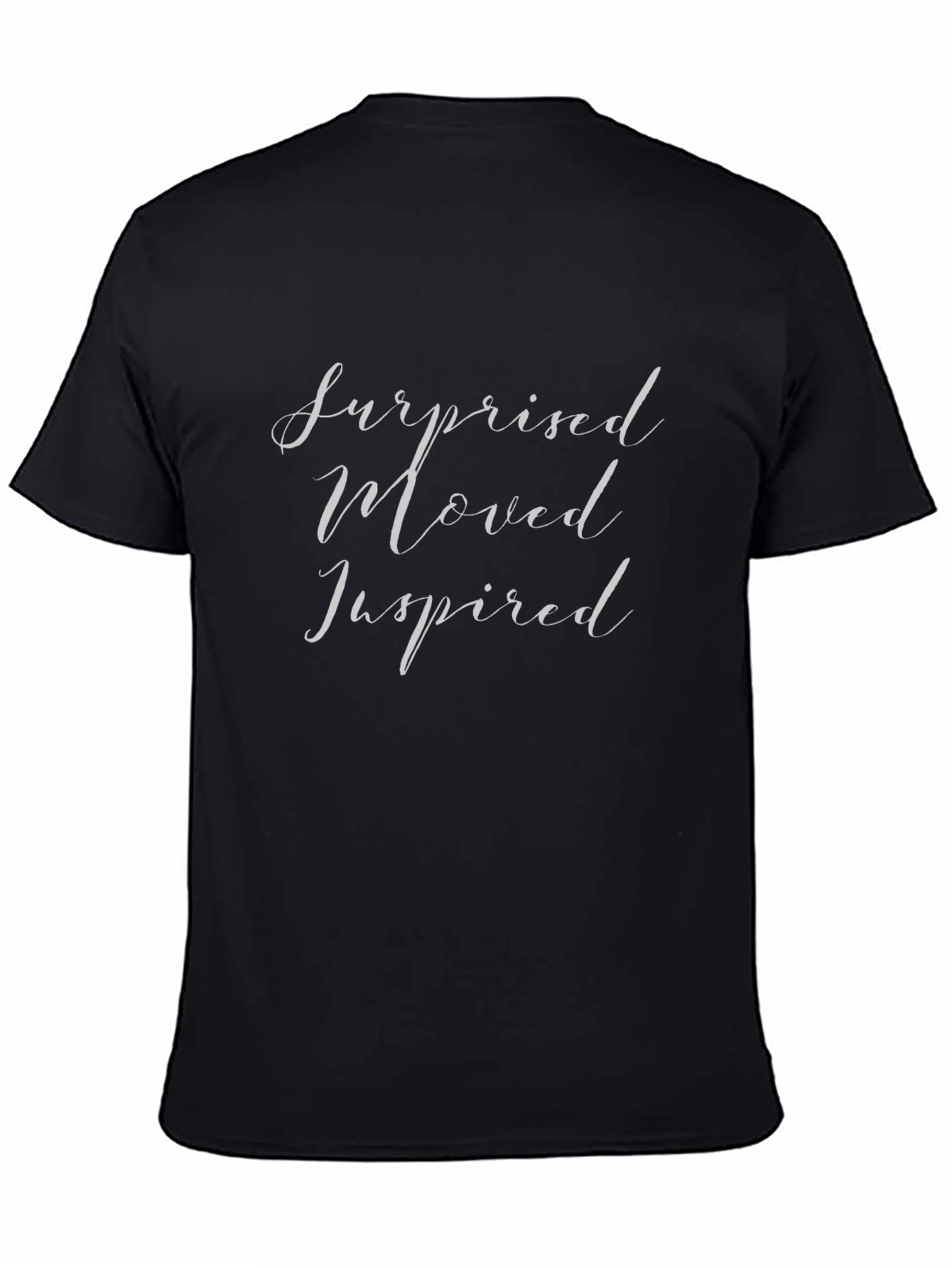 Inspired Graphic Tee - Black