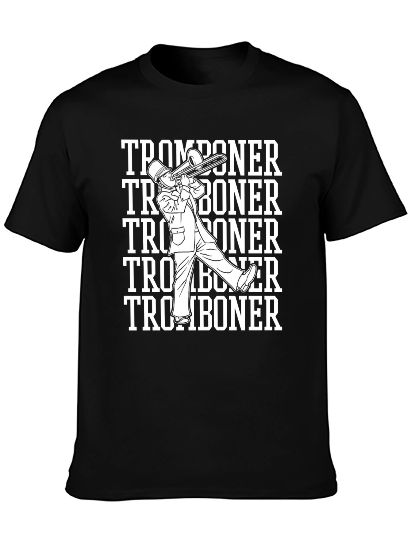 Tromboner T-Shirt Band Humor Tee