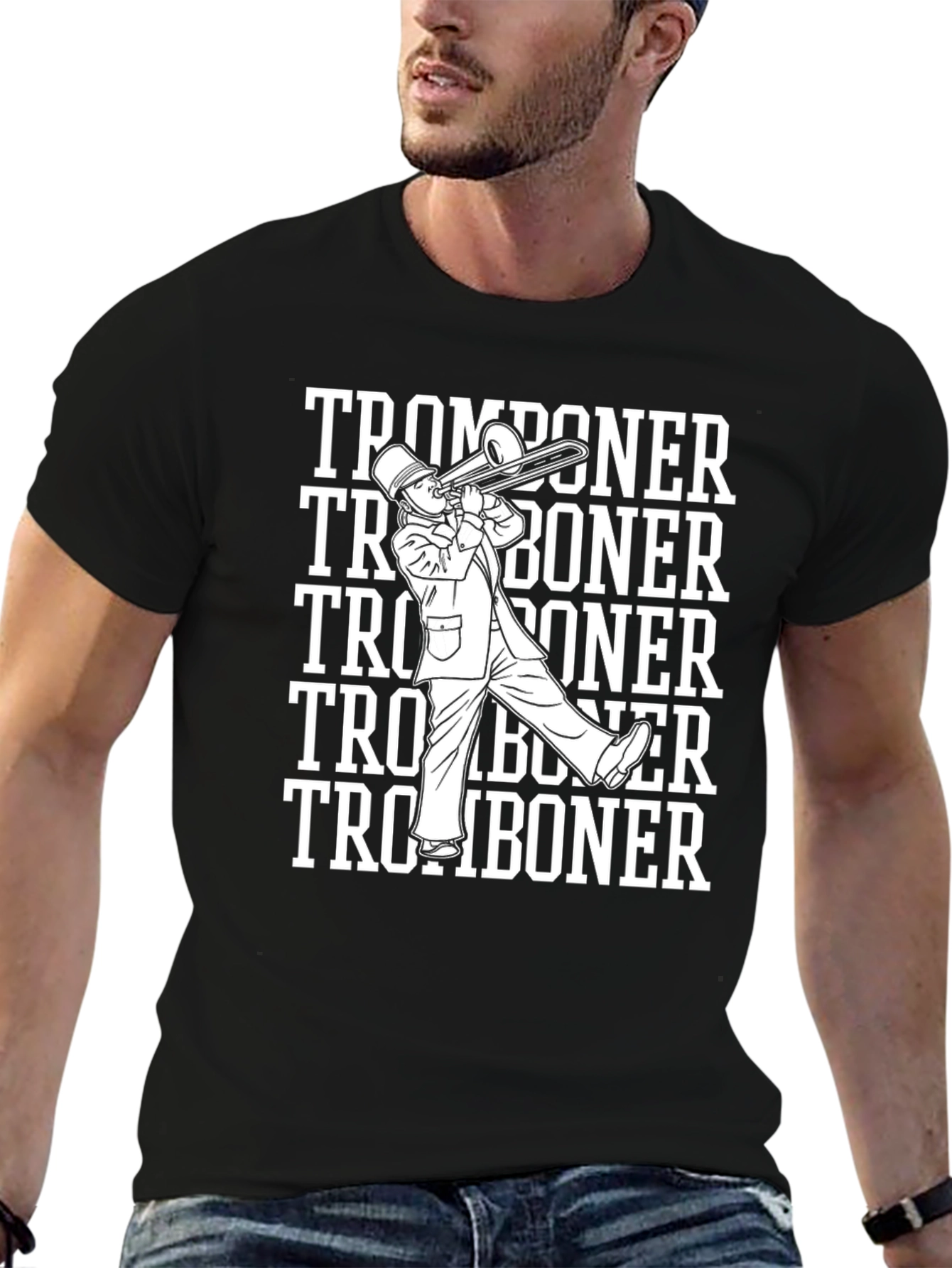Tromboner T-Shirt Band Humor Tee