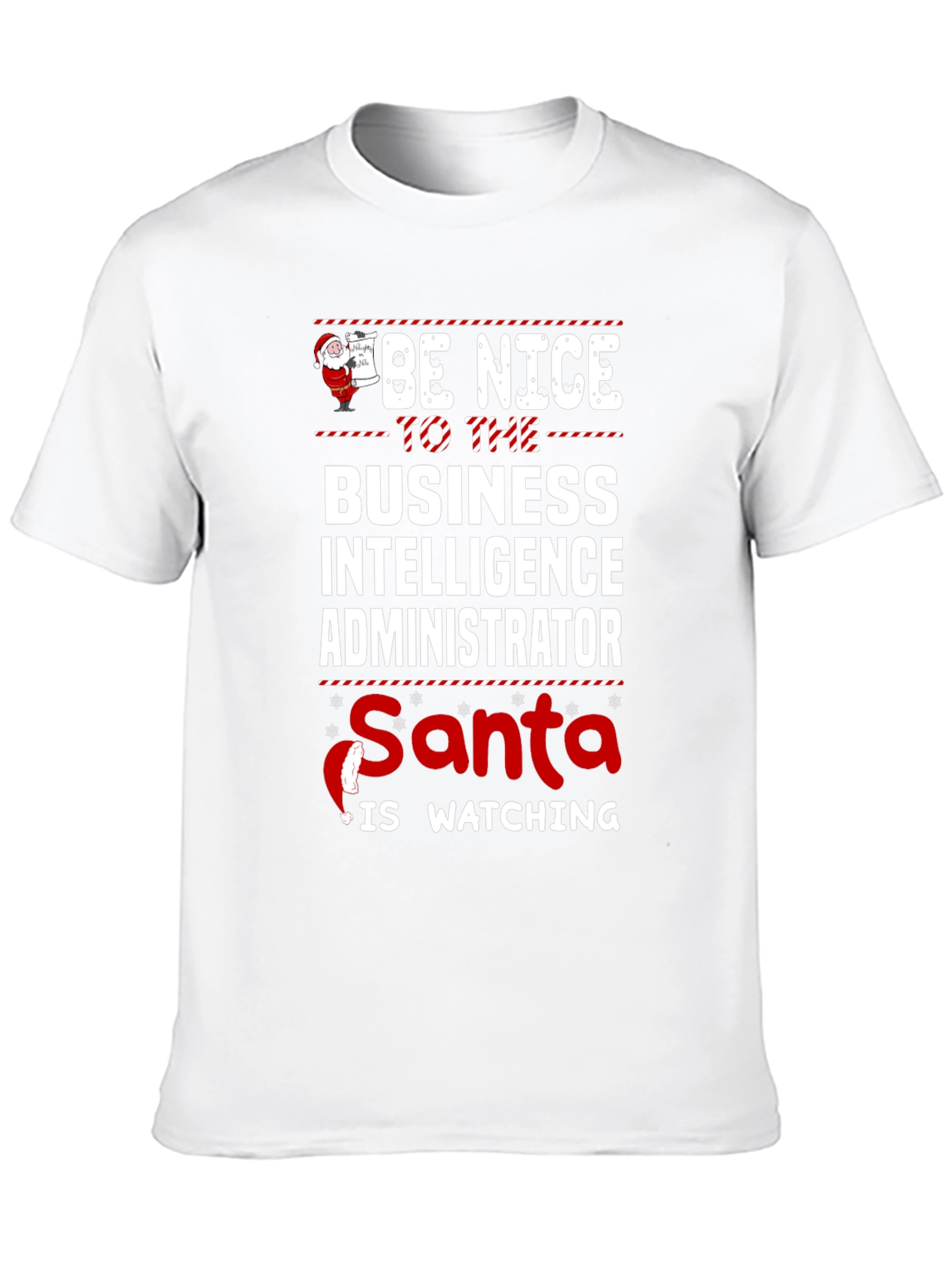Funny Business Intelligence Administrator Christmas T-Shirt