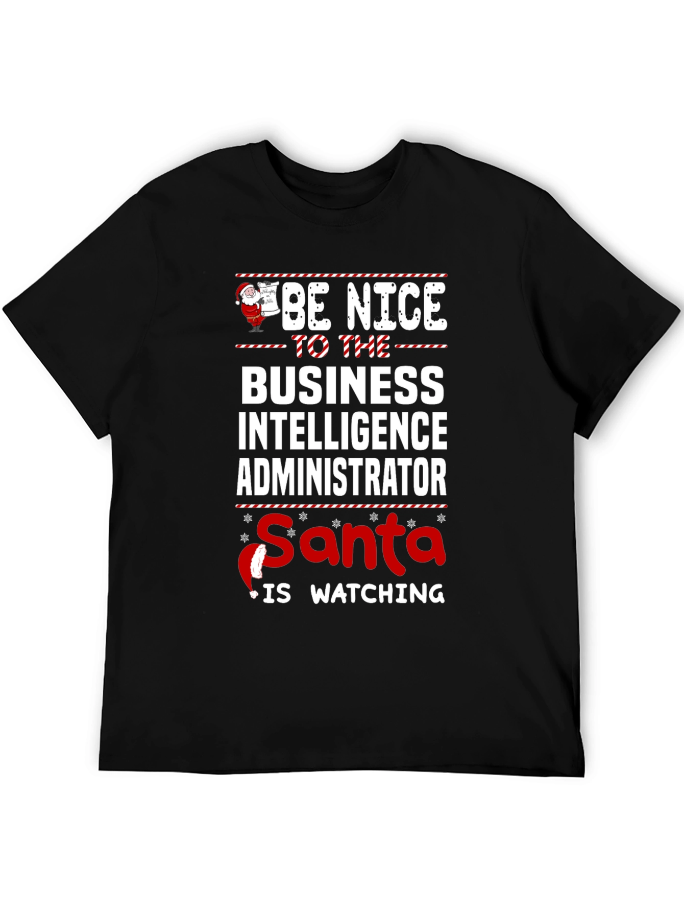 Funny Business Intelligence Administrator Christmas T-Shirt