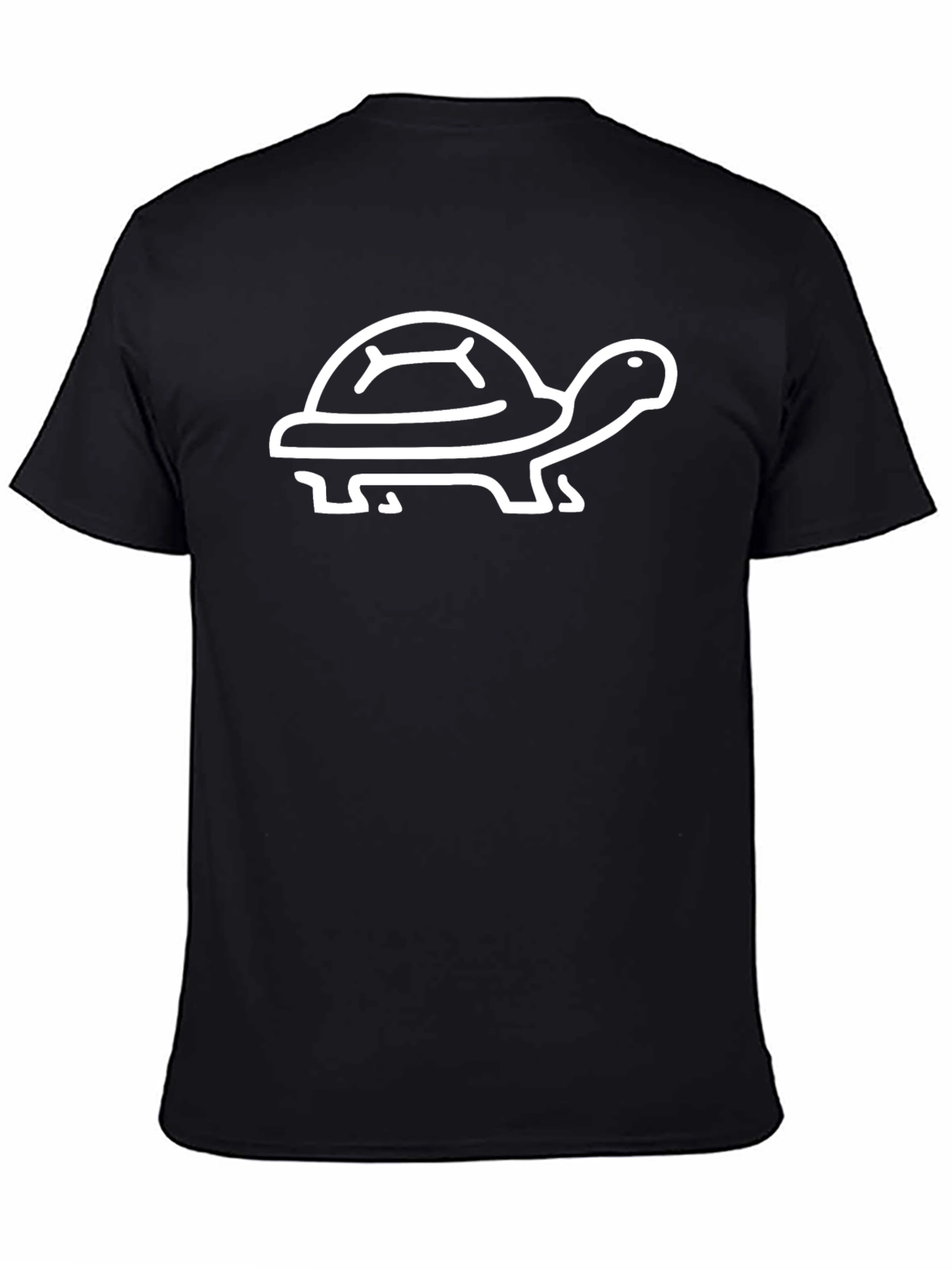 Turtle Graphic Tee - Unisex Black T-Shirt