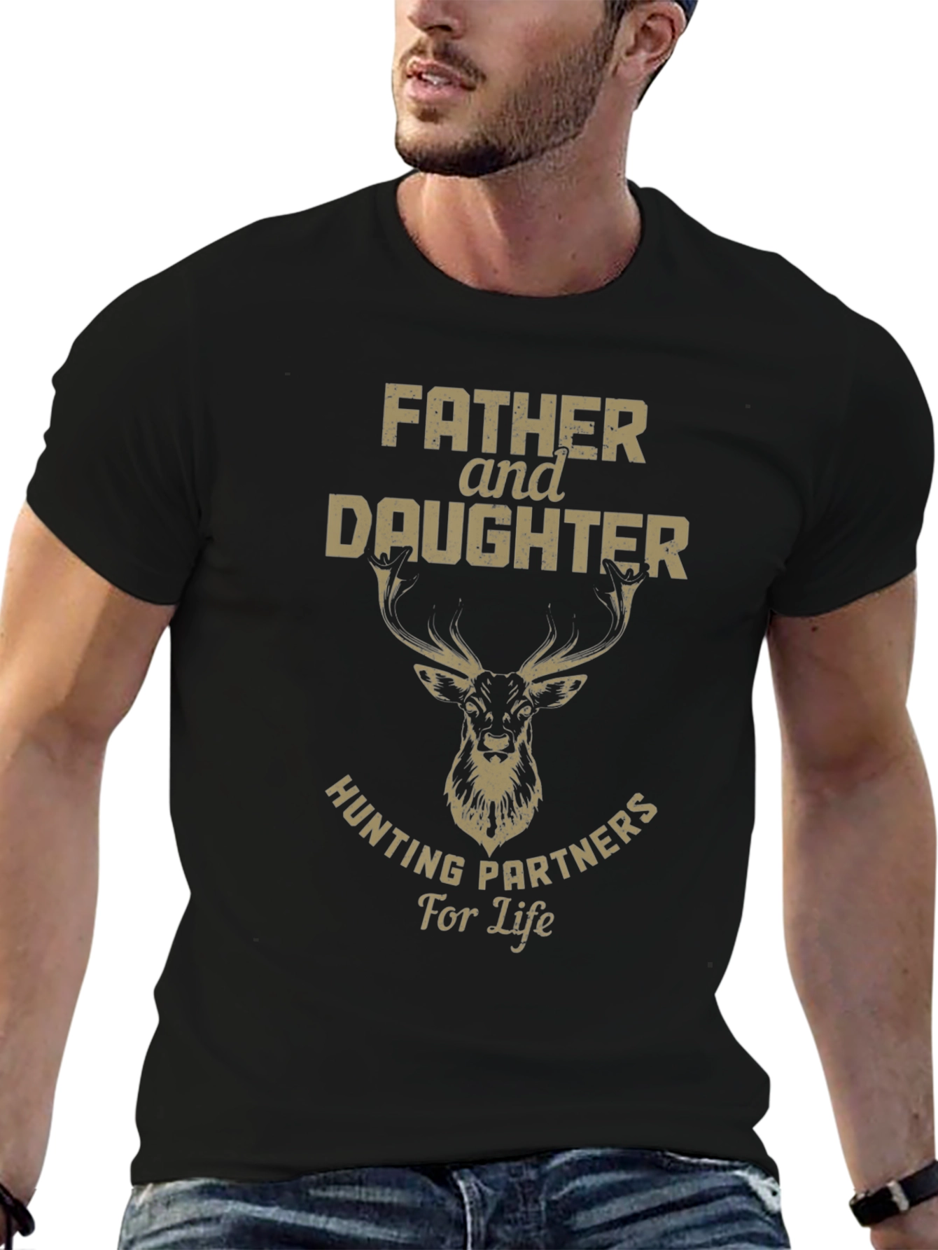 Father and Daughter Hunting Partners T-Shirt