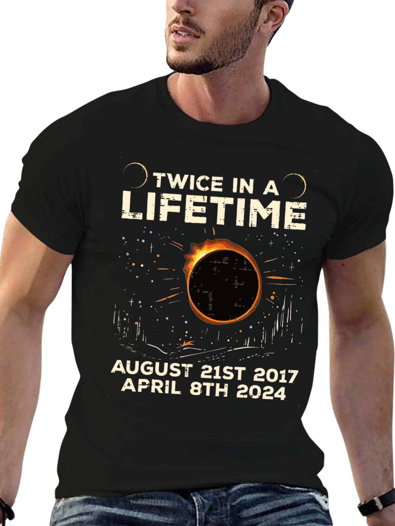 Twice in a Lifetime Solar Eclipse T-Shirt