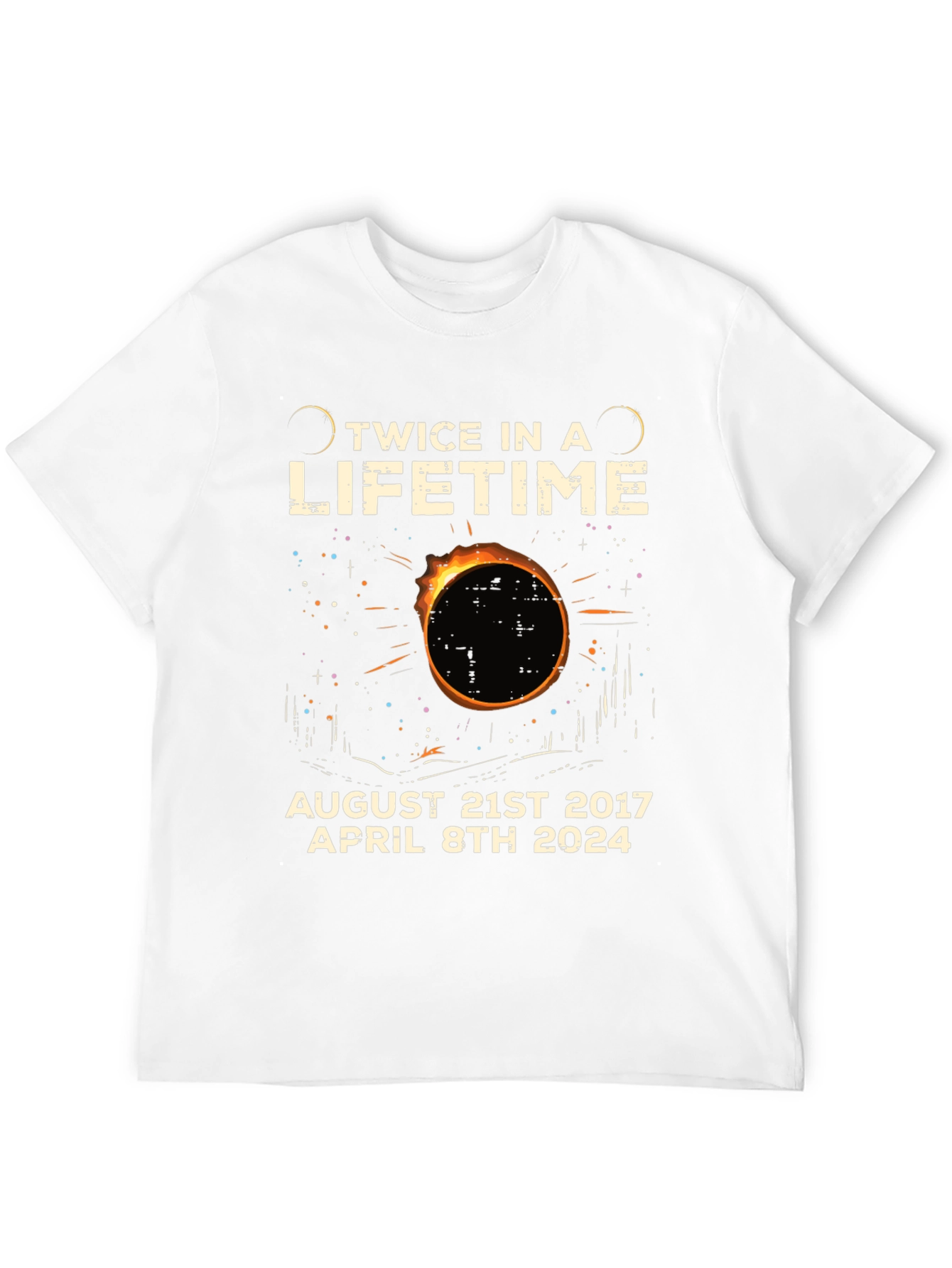 Twice in a Lifetime Solar Eclipse T-Shirt