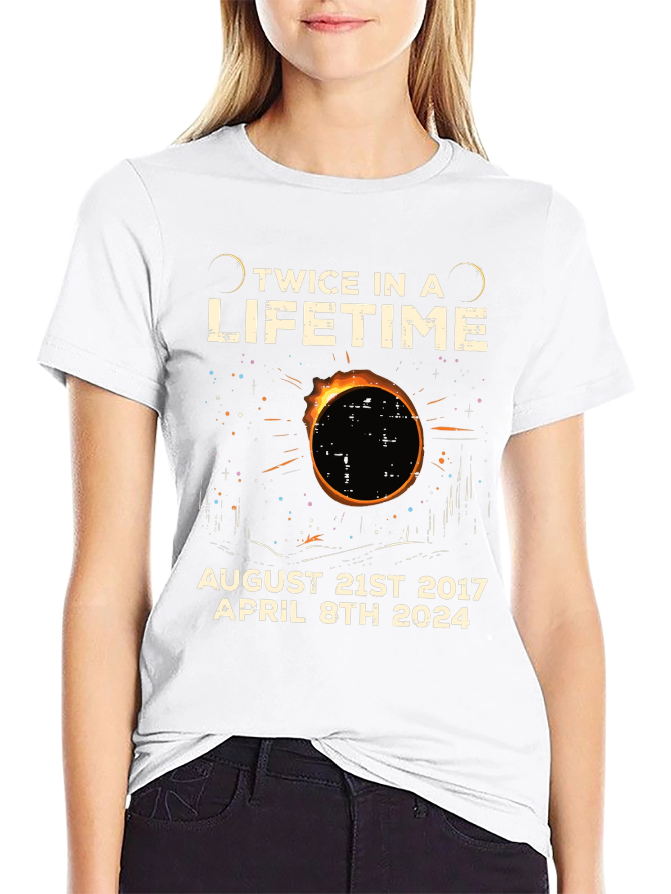 Twice in a Lifetime Solar Eclipse T-Shirt